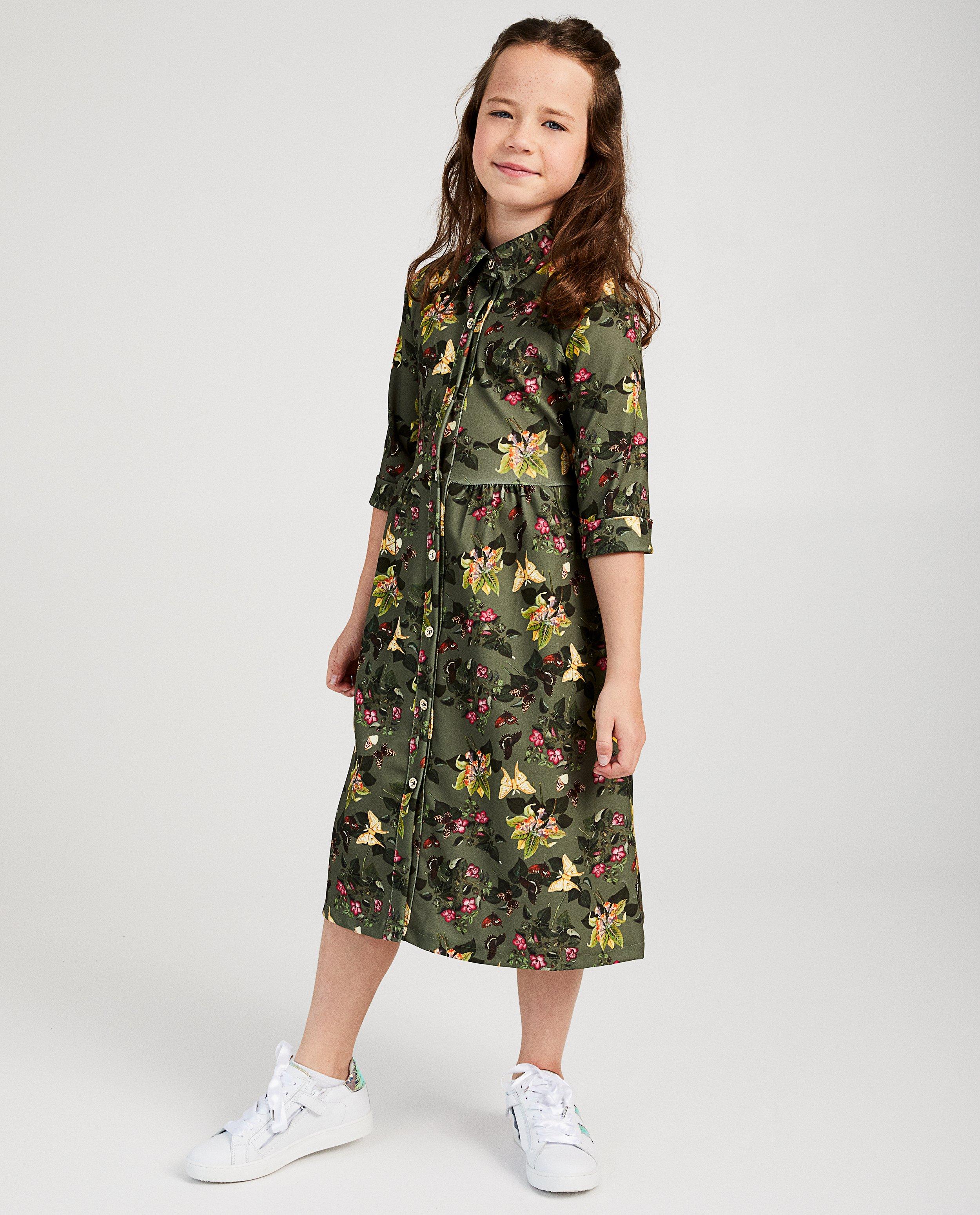 Robe maxi, imprimé Ella Italia - sur toute la surface - Ella Italia