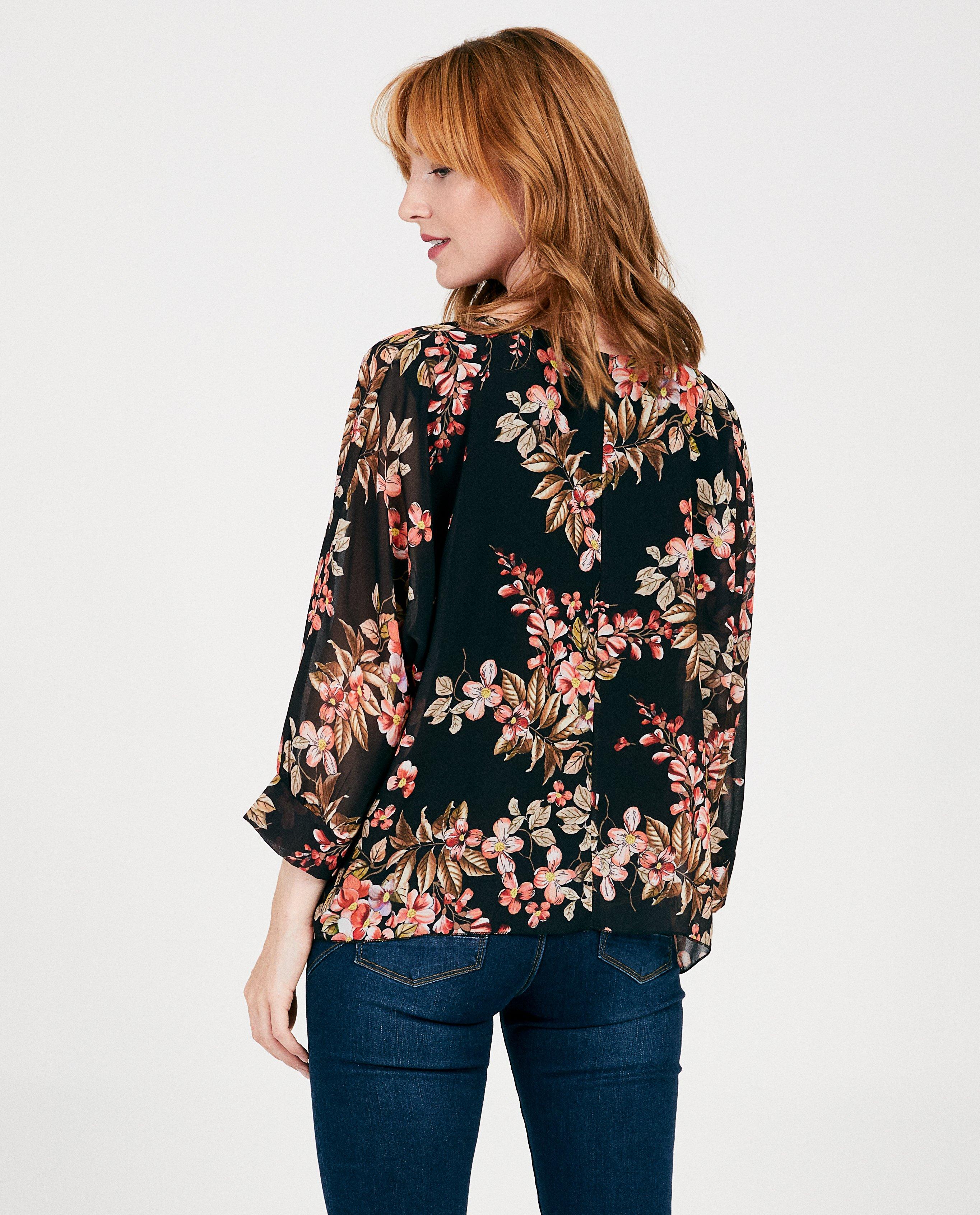 Blouse met bloemen Ella Italia - Product Detail - meerkleurig - afbeelding nummer 3