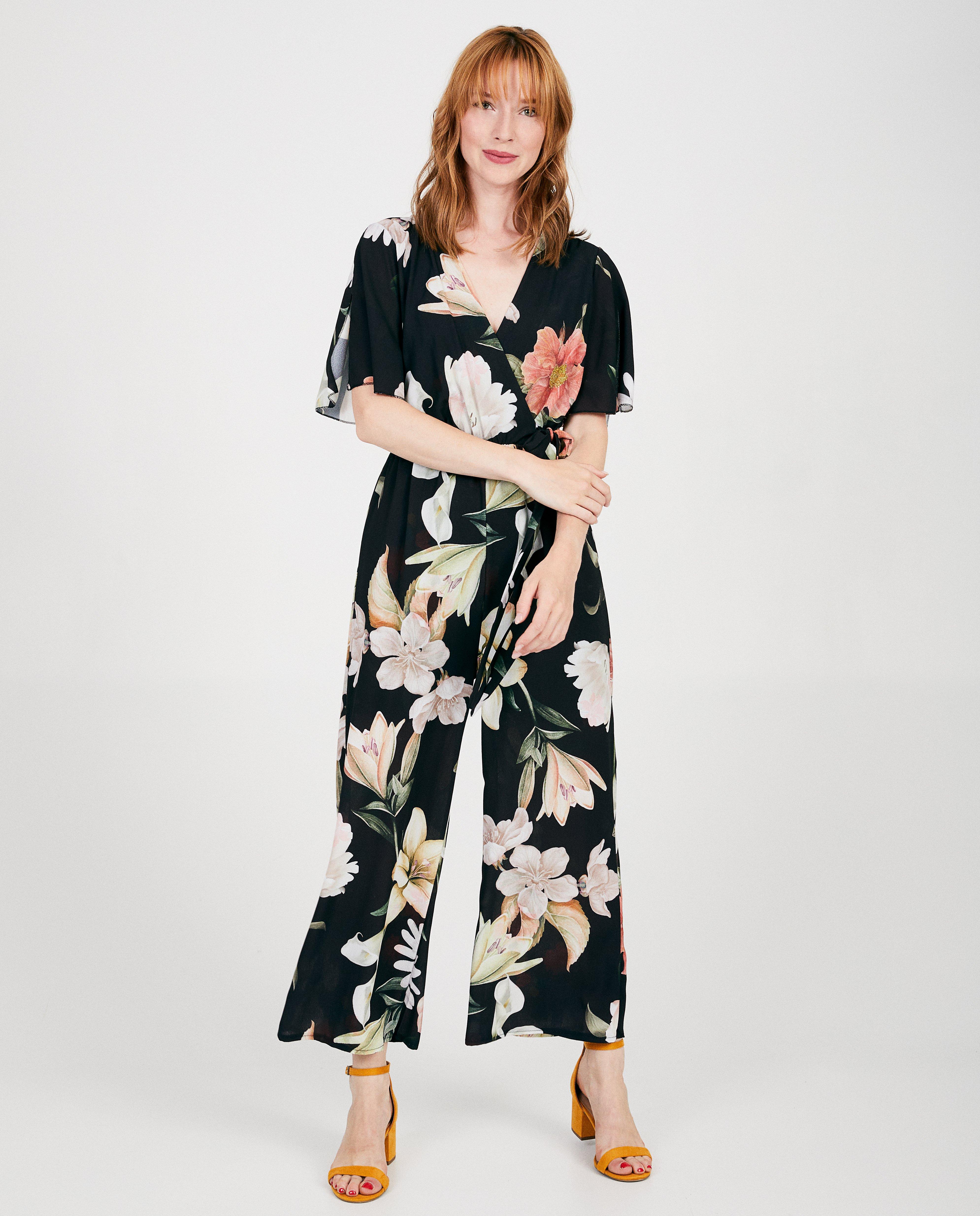 Jumpsuits - Jumpsuit met bloemen Ella Italia
