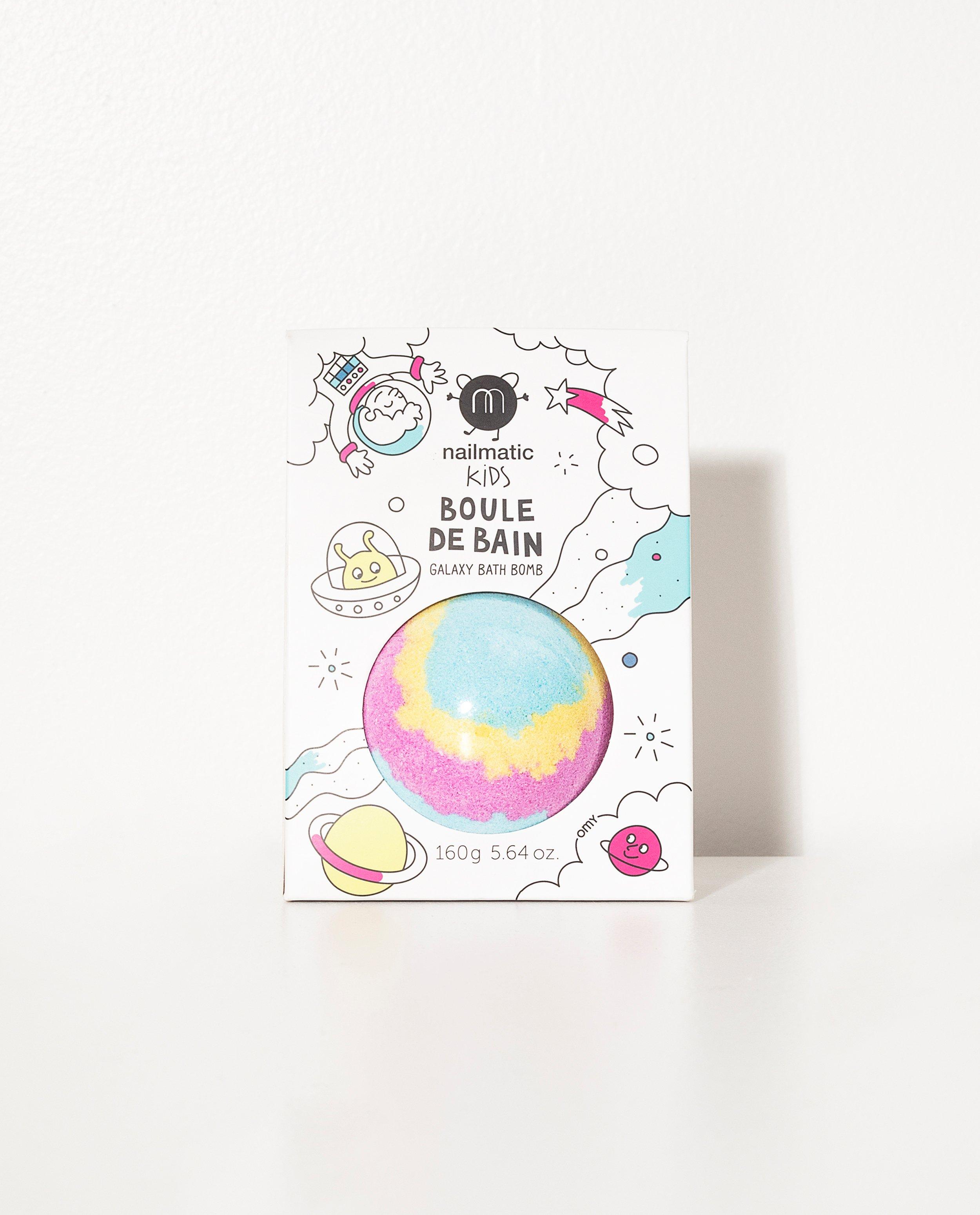 Regenboogkleurige badbom Nailmatic - galaxy bath bomb - JBC