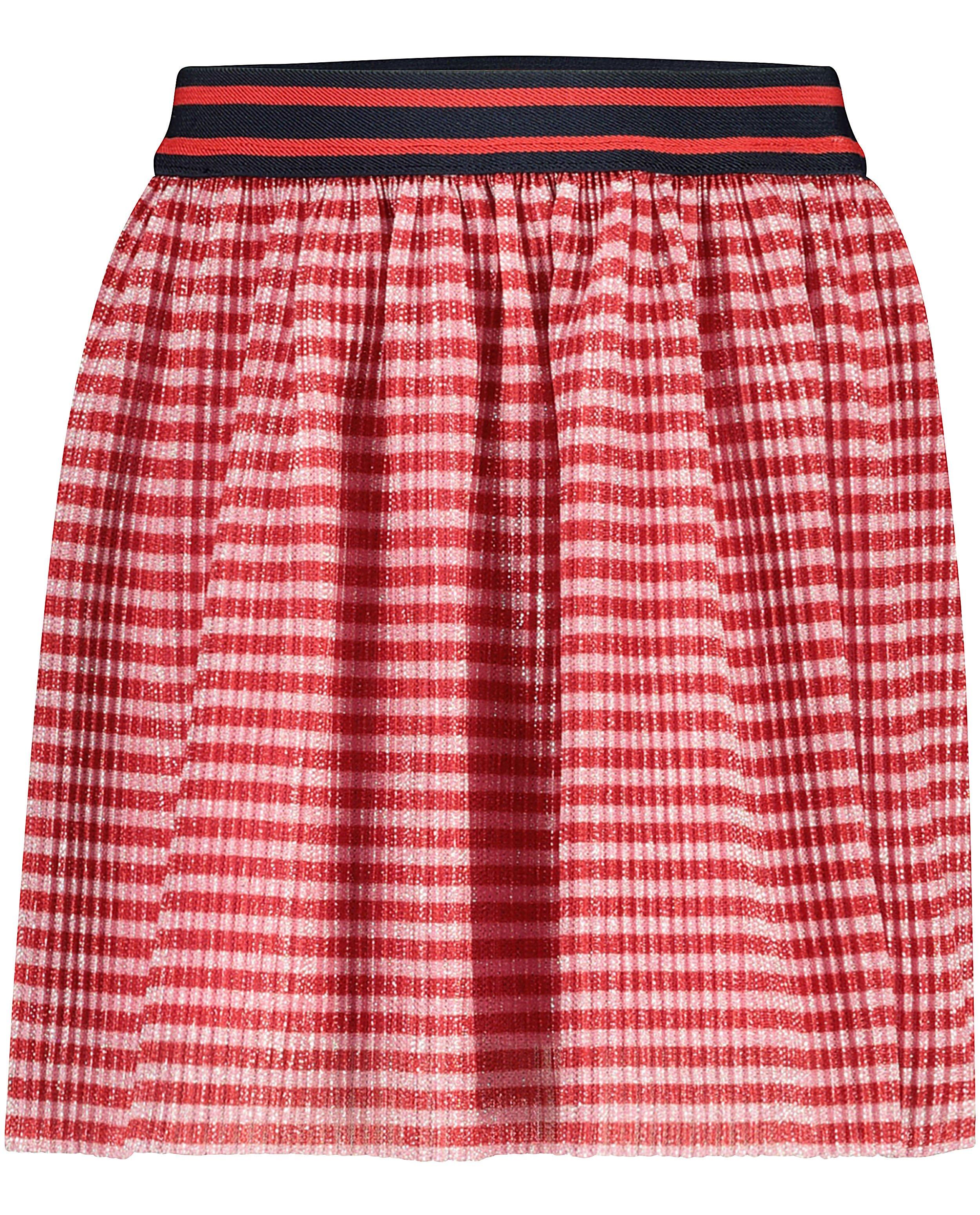 Jupes - Roze en rood gestreept rokje K3