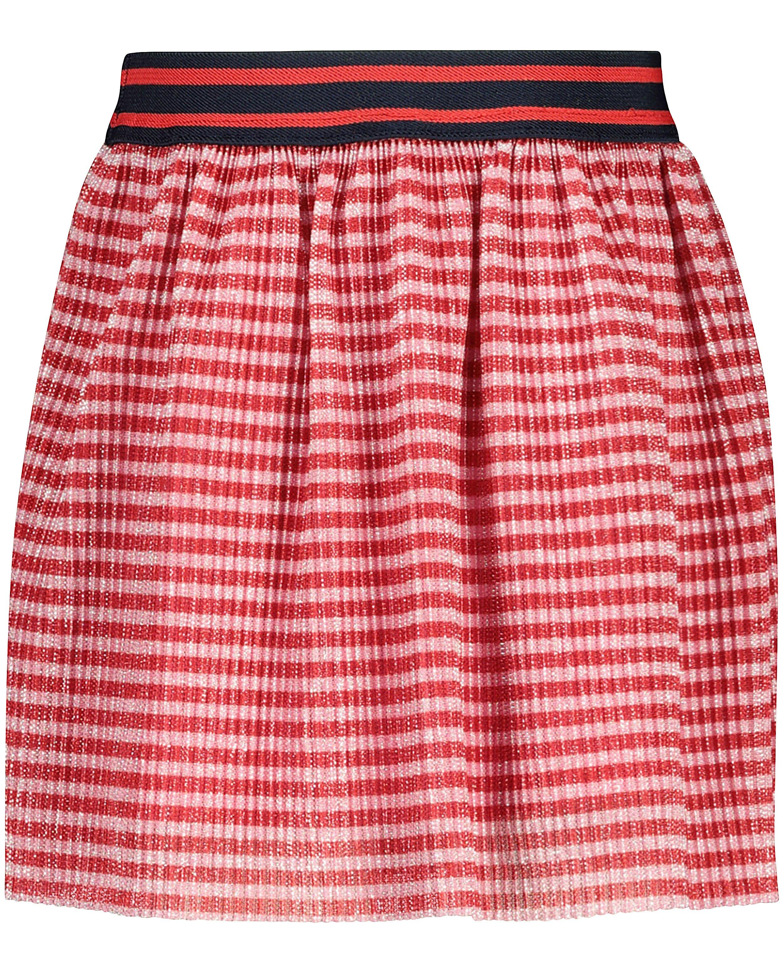 Jupes - Roze en rood gestreept rokje K3