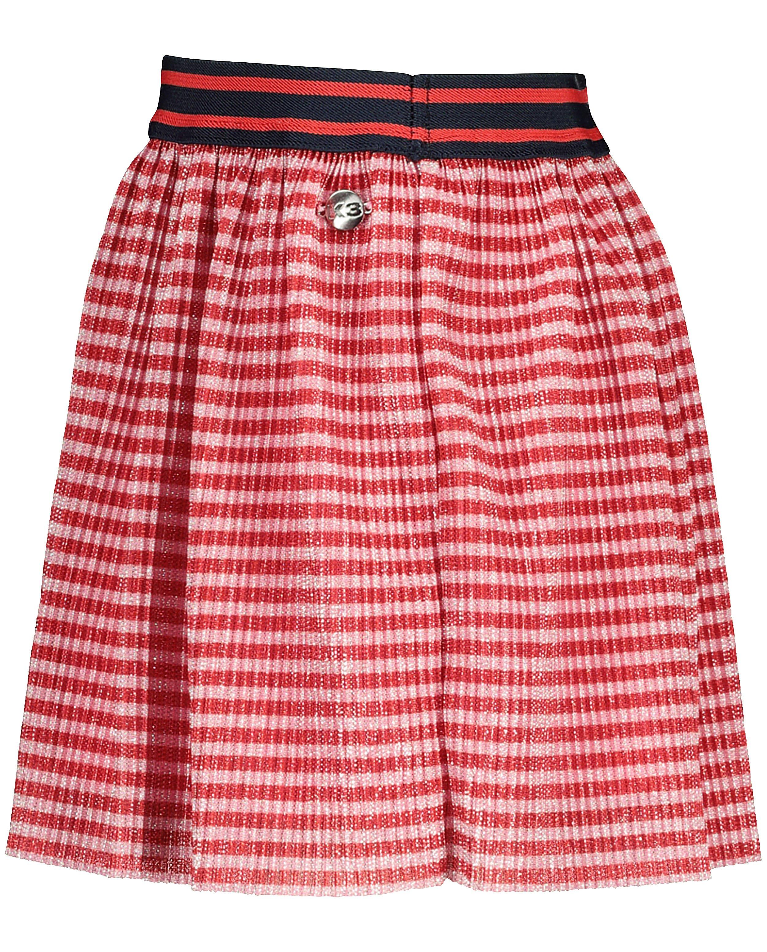 Jupes - Roze en rood gestreept rokje K3