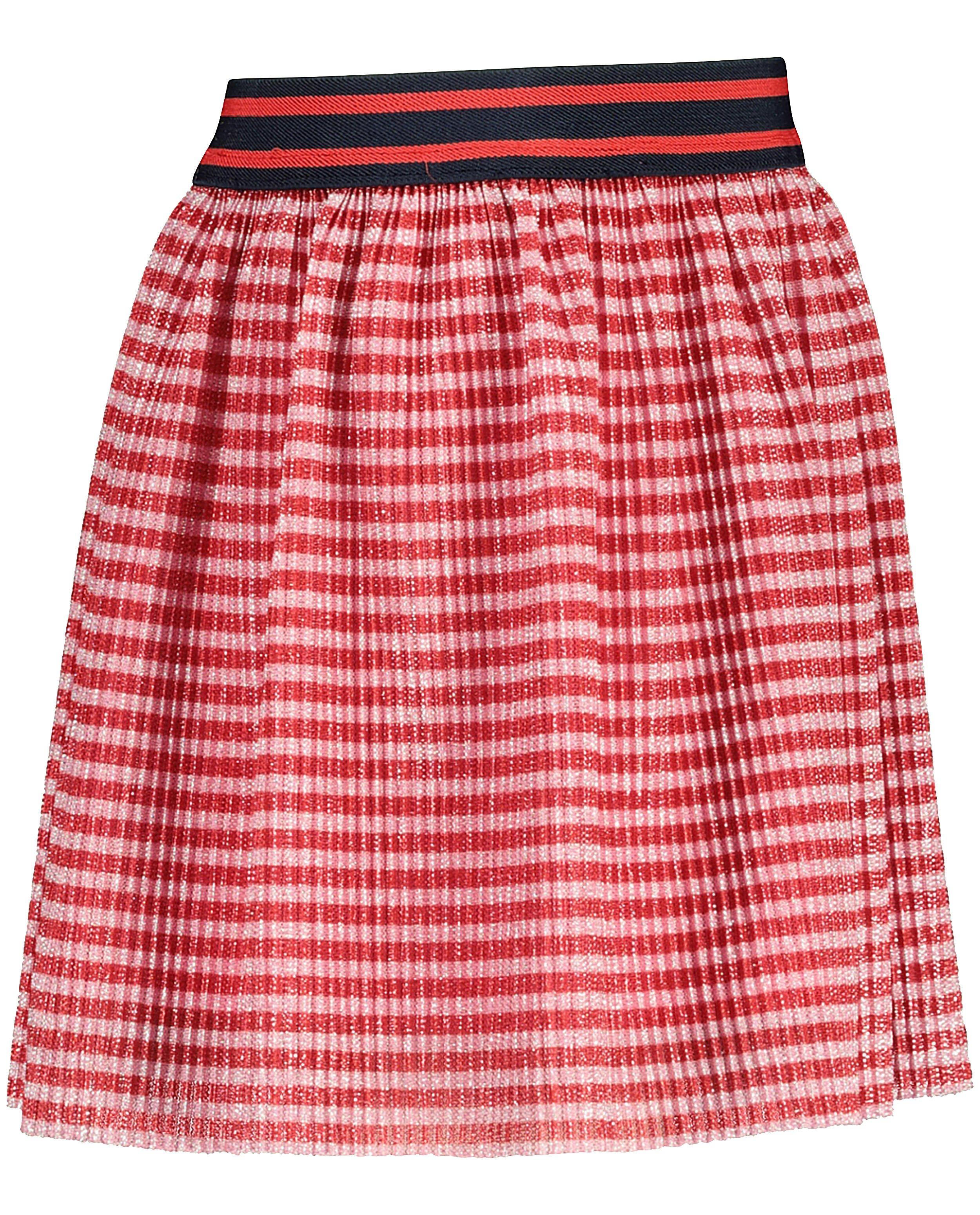 Jupes - Roze en rood gestreept rokje K3