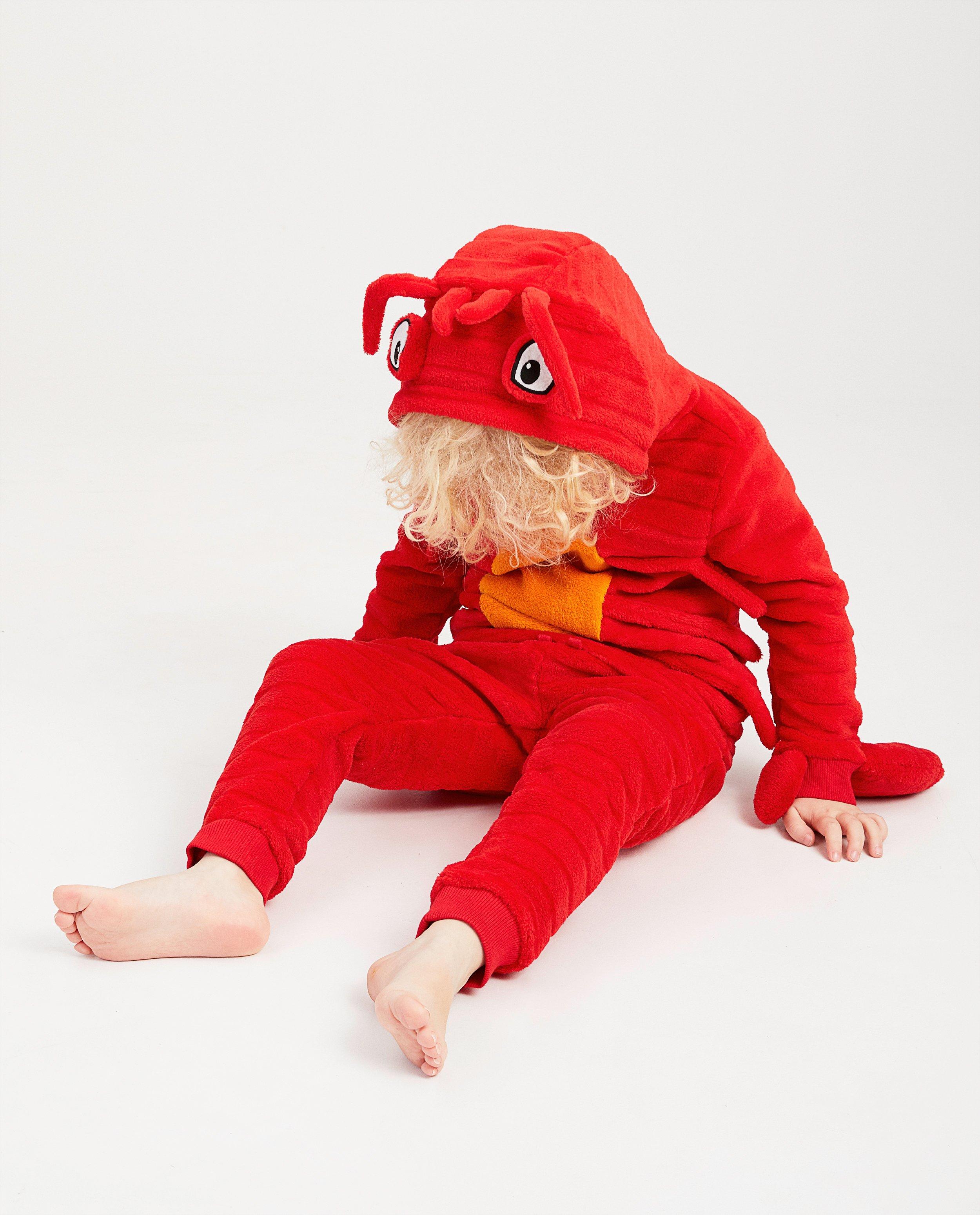 Pyjamas - Rode pyjama van fleece