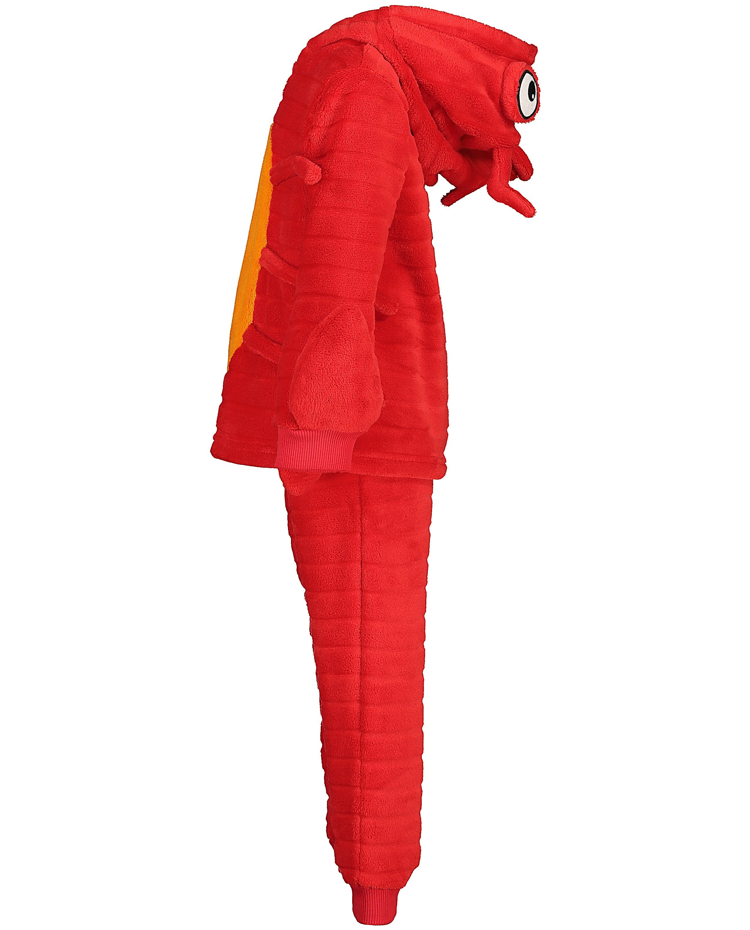 Nachtkleding - Rode pyjama van fleece