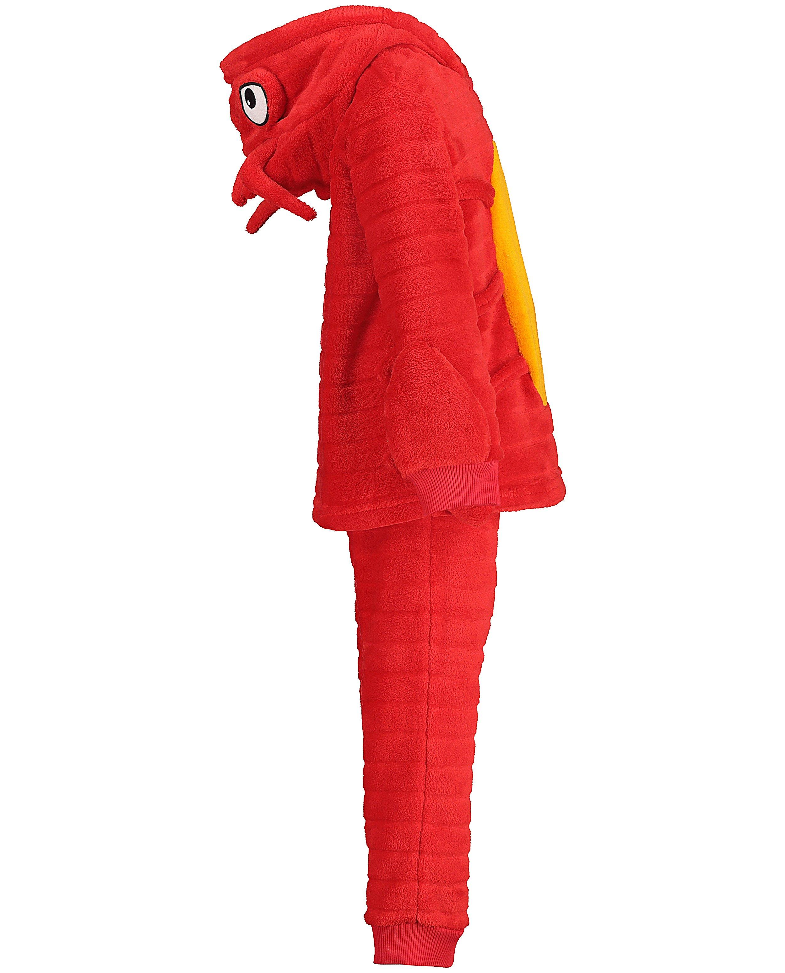 Pyjamas - Rode pyjama van fleece