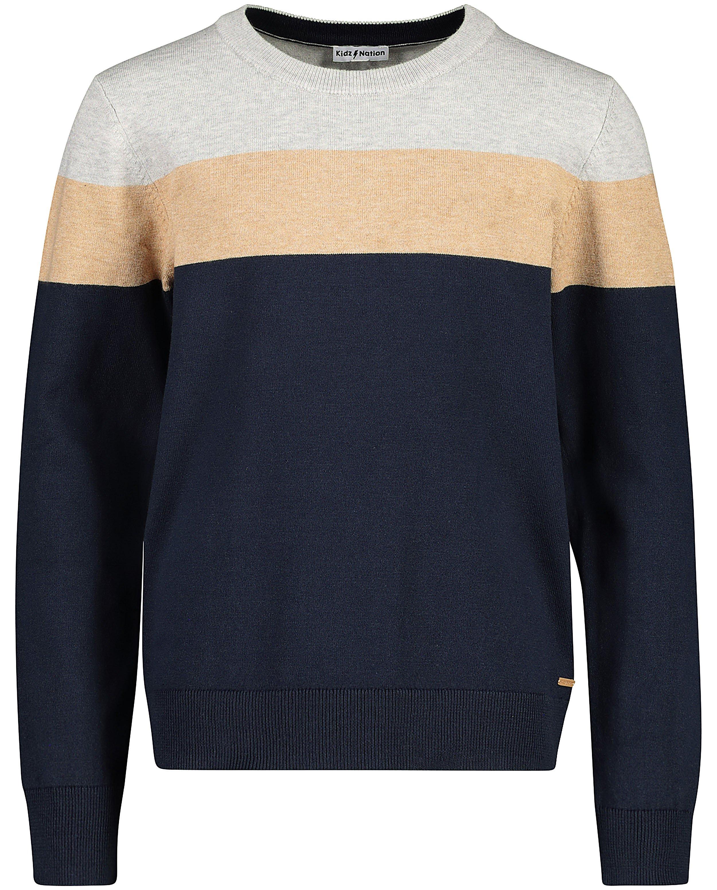 Truien - Trui met color block Communie