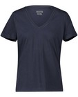 T-shirts - T-shirt bleu en coton bio Sora