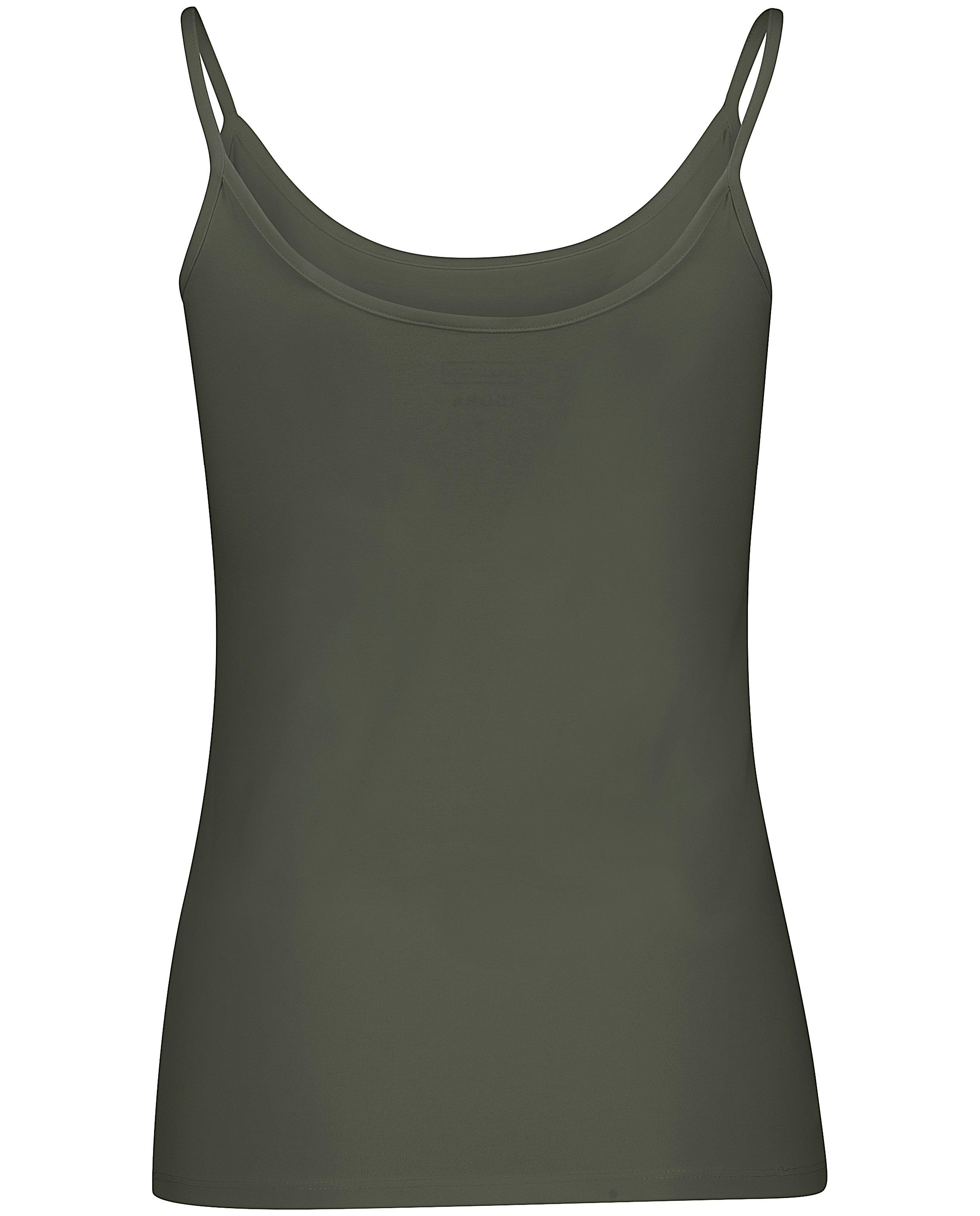 Witte top met spaghettibandjes - Product Detail - khaki - afbeelding nummer 6