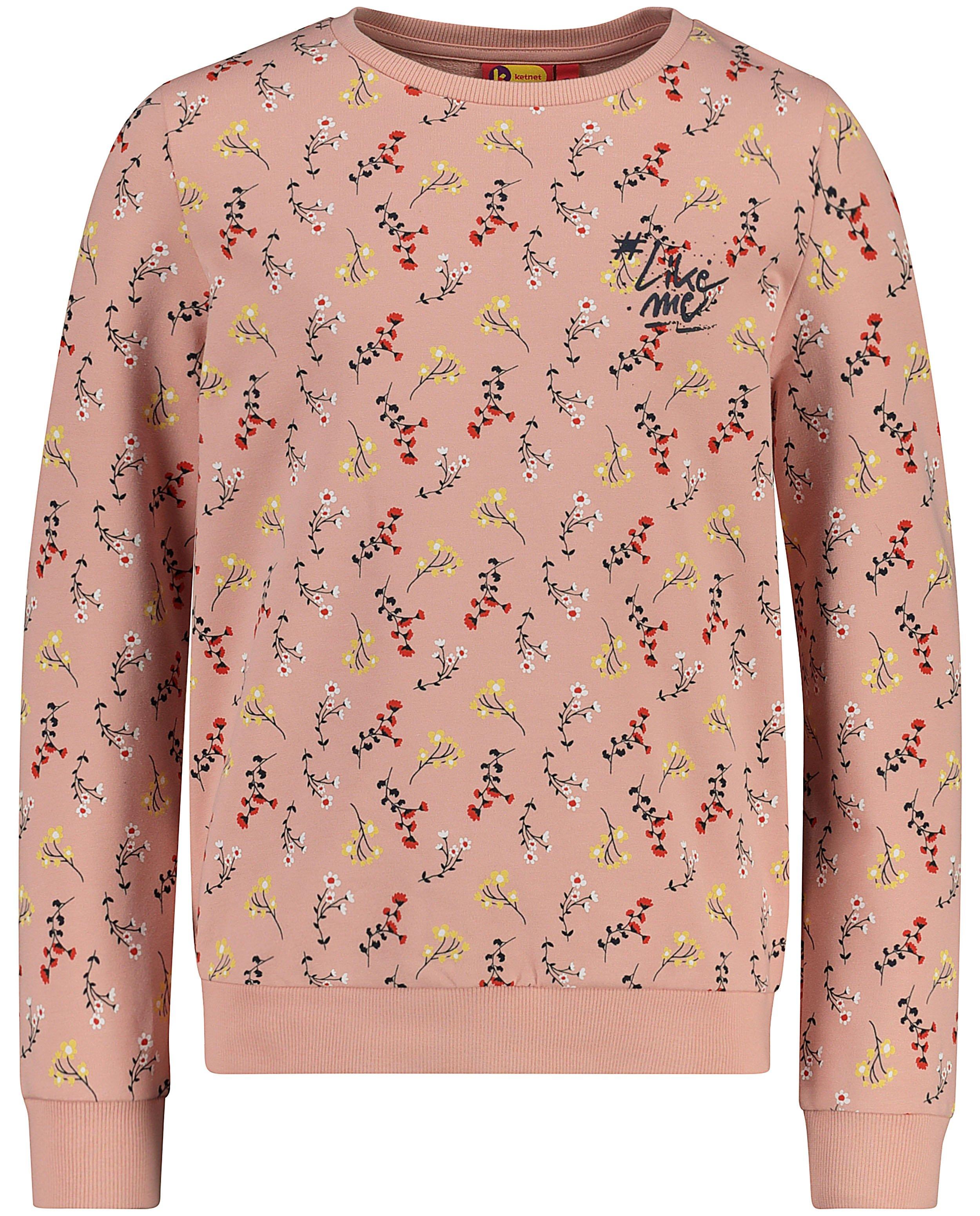 Sweats - Roze sweater met print #LikeMe