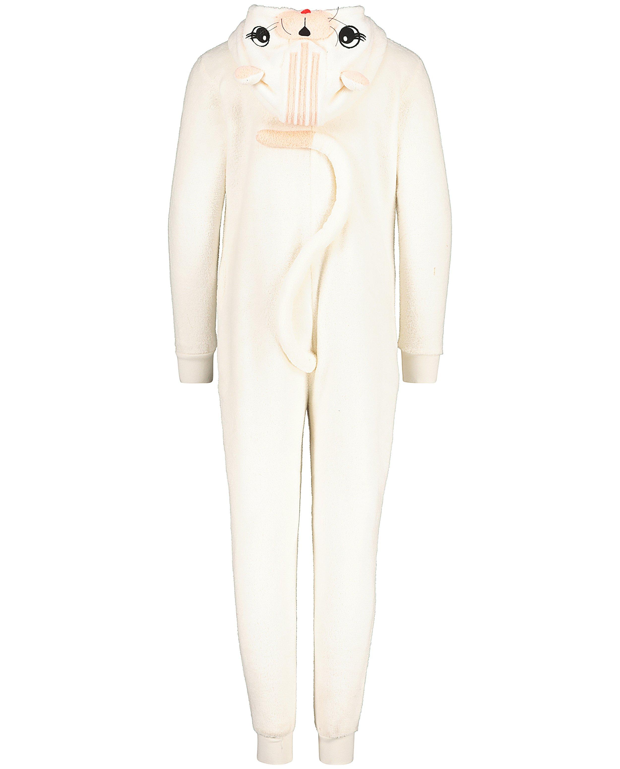 Nachtkleding - Witte onesie