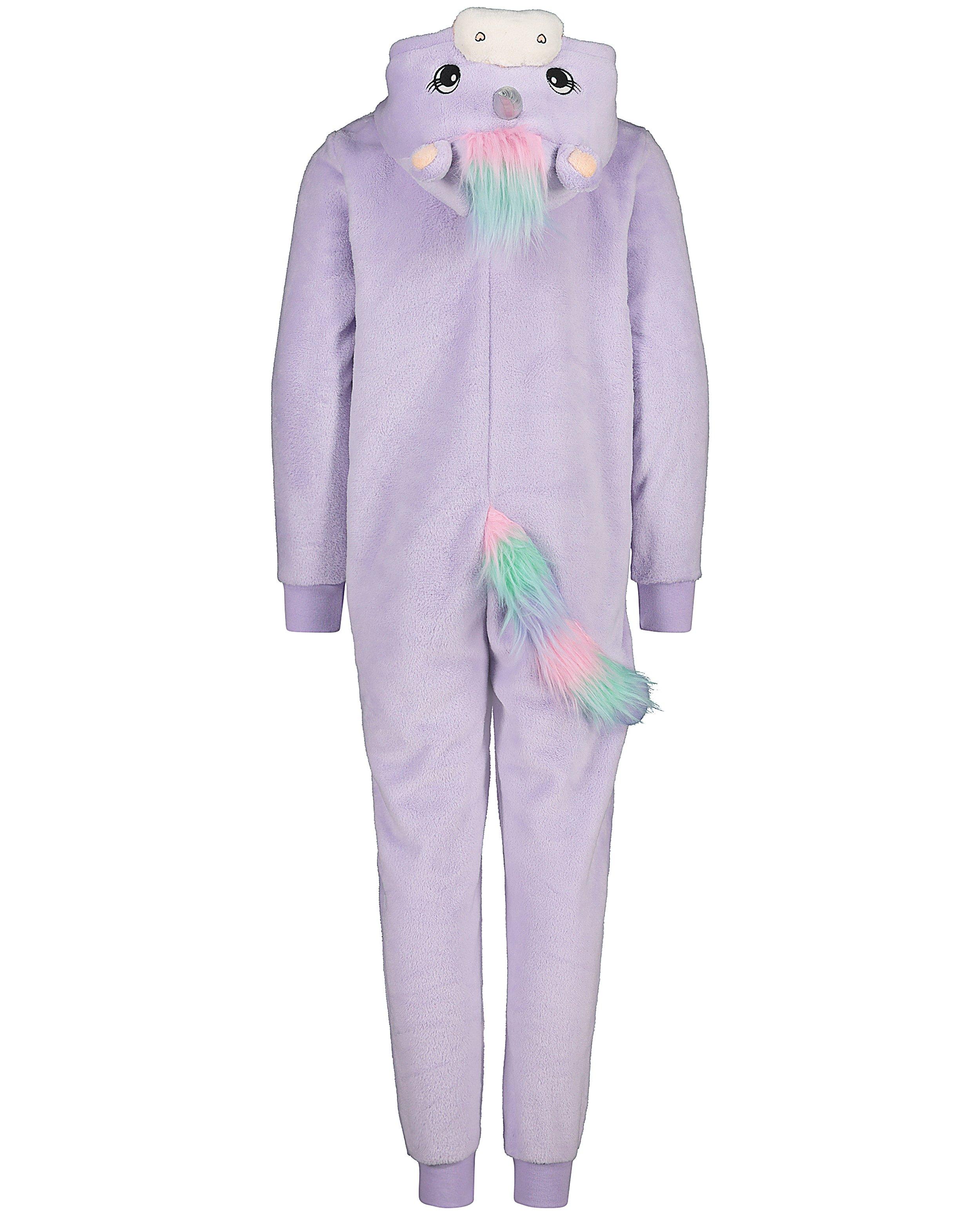 Nachtkleding - Paarse eenhoorn-onesie