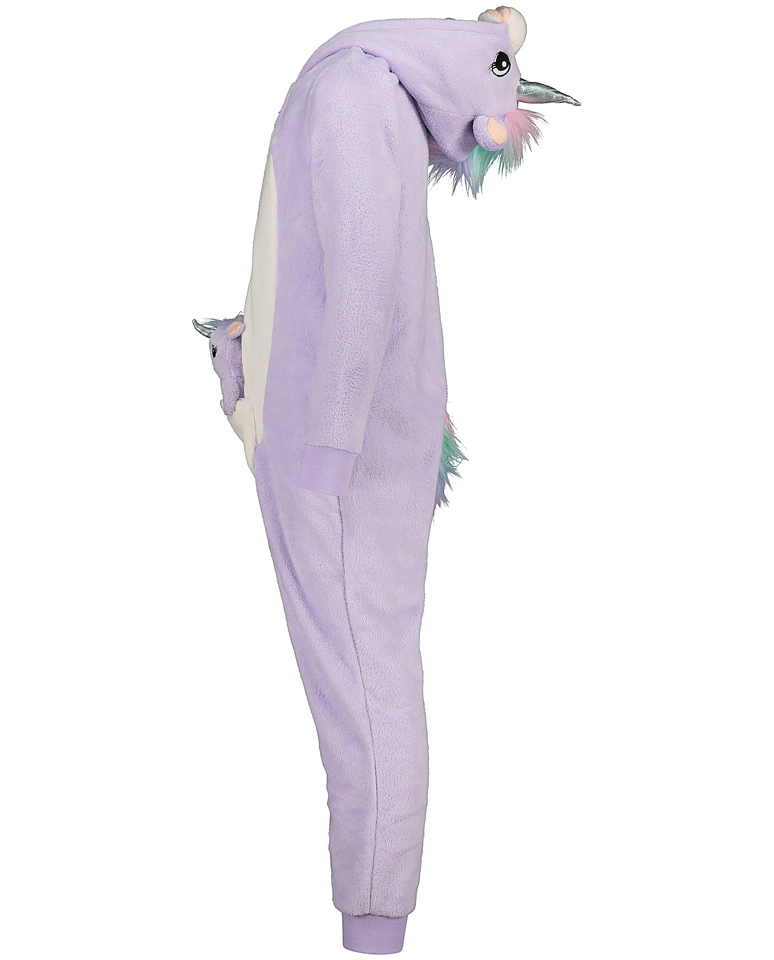 Nachtkleding - Paarse eenhoorn-onesie