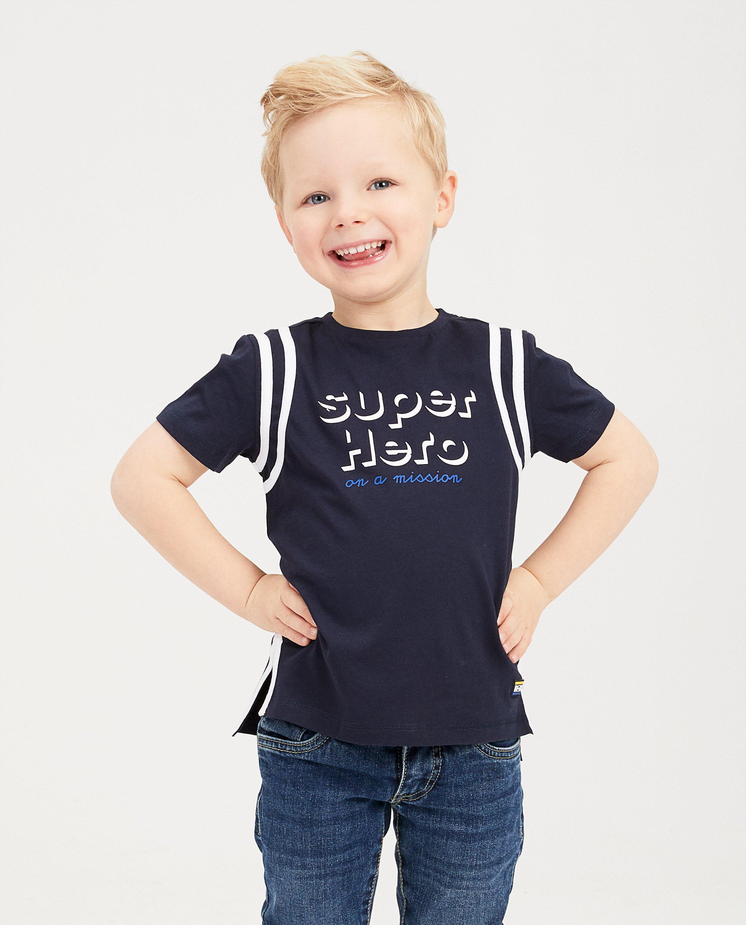 T-shirts - Donkerblauw T-shirt Rox