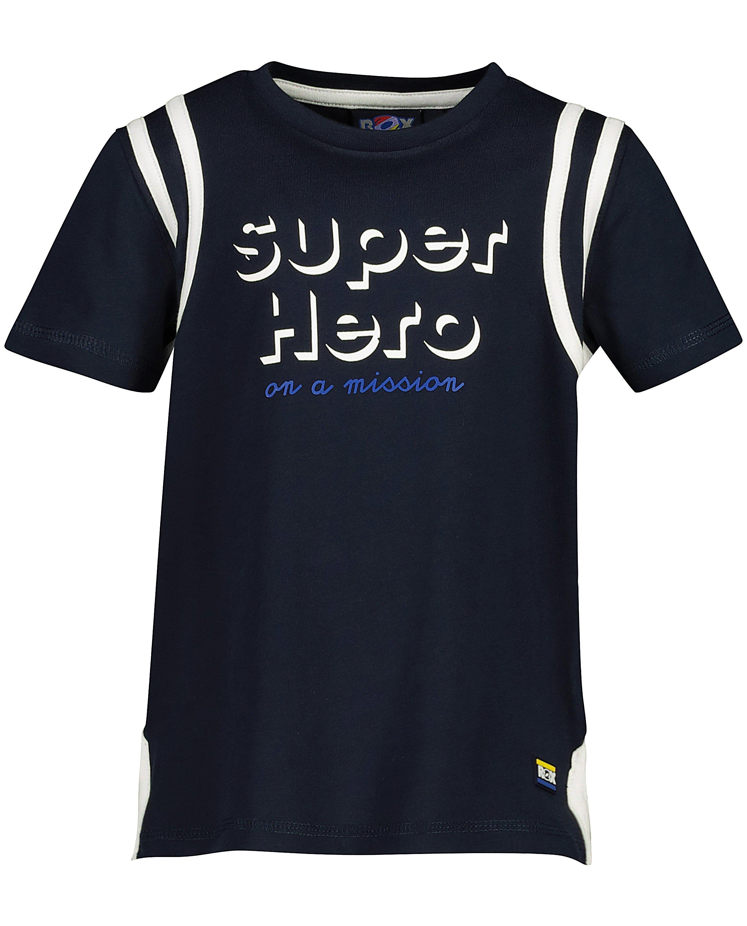 T-shirts - Donkerblauw T-shirt Rox