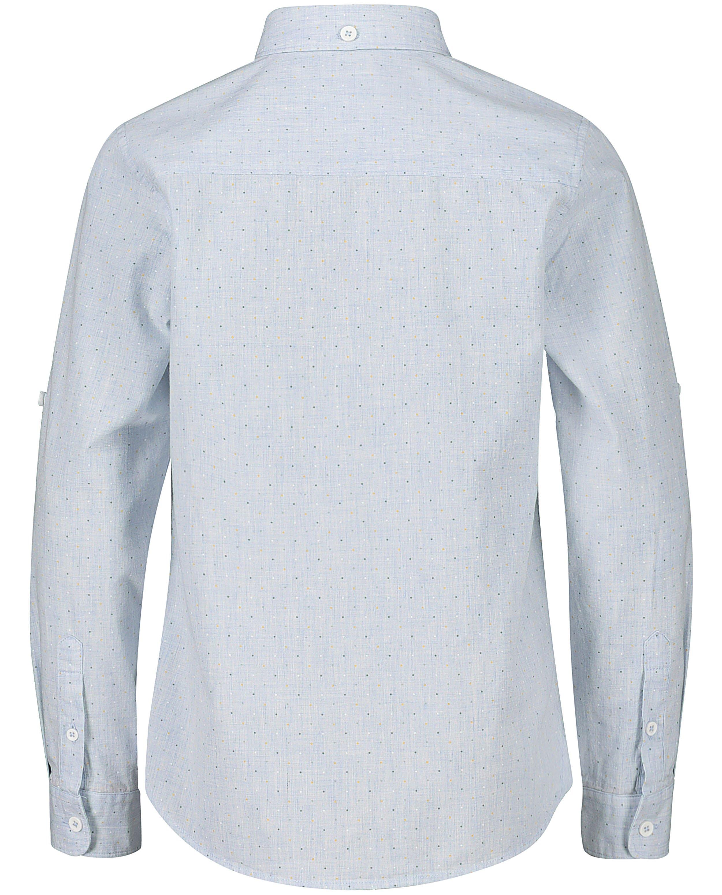 Hemden - Blauw hemd met strikje Communie