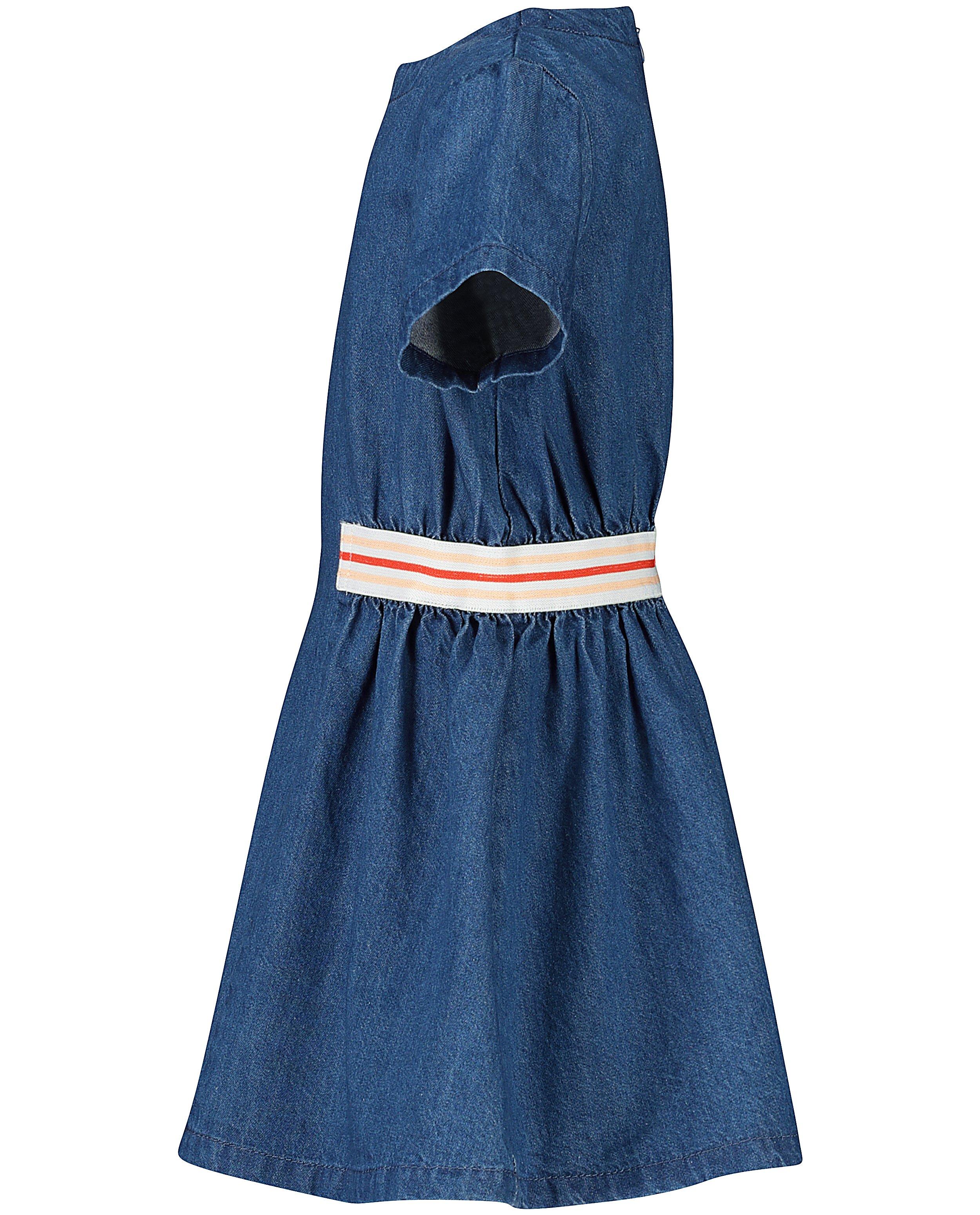 Kleedjes - Blauwe jeansjurk