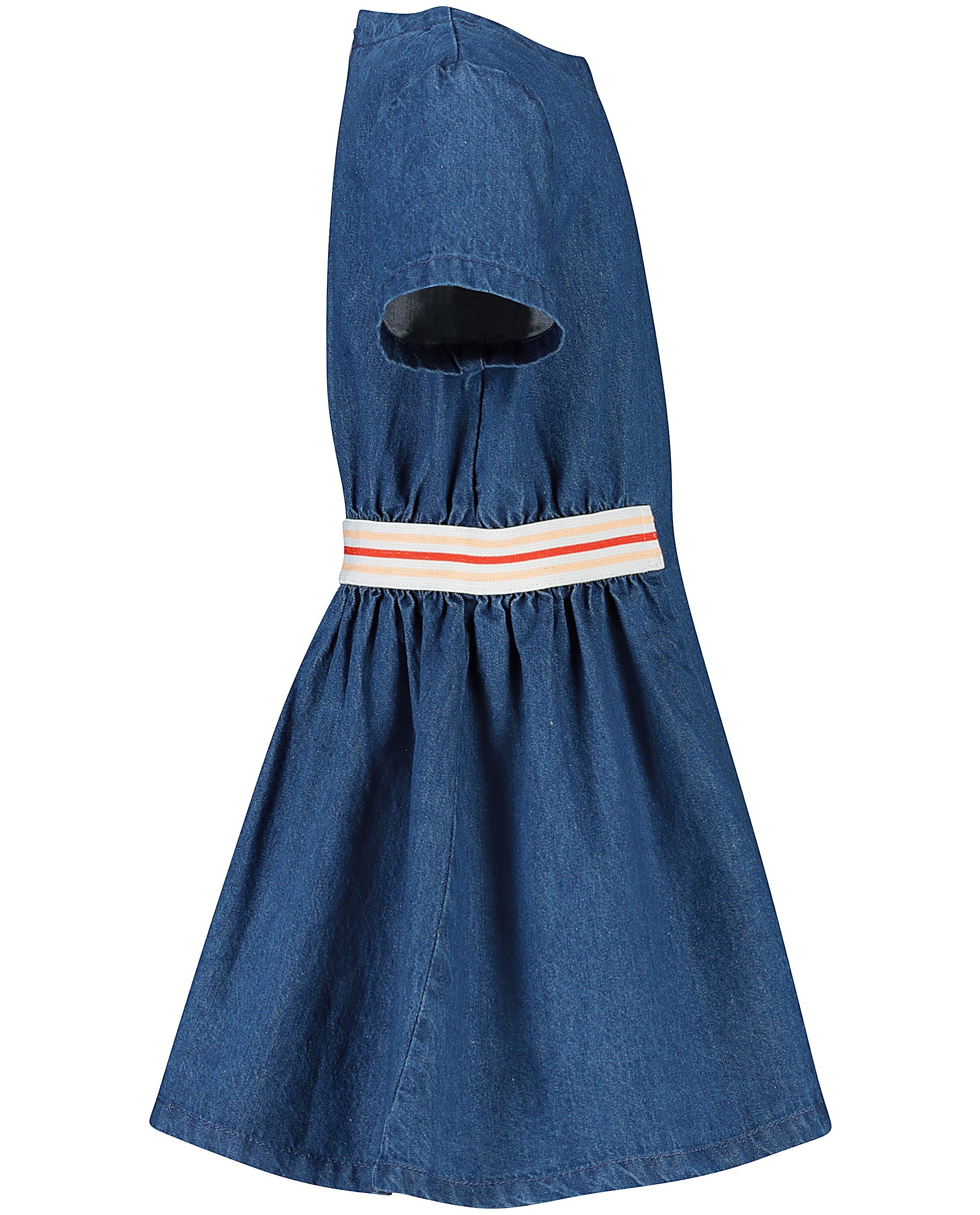 Kleedjes - Blauwe jeansjurk
