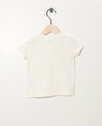 T-shirts - Wit T-shirt van biokatoen (NL)