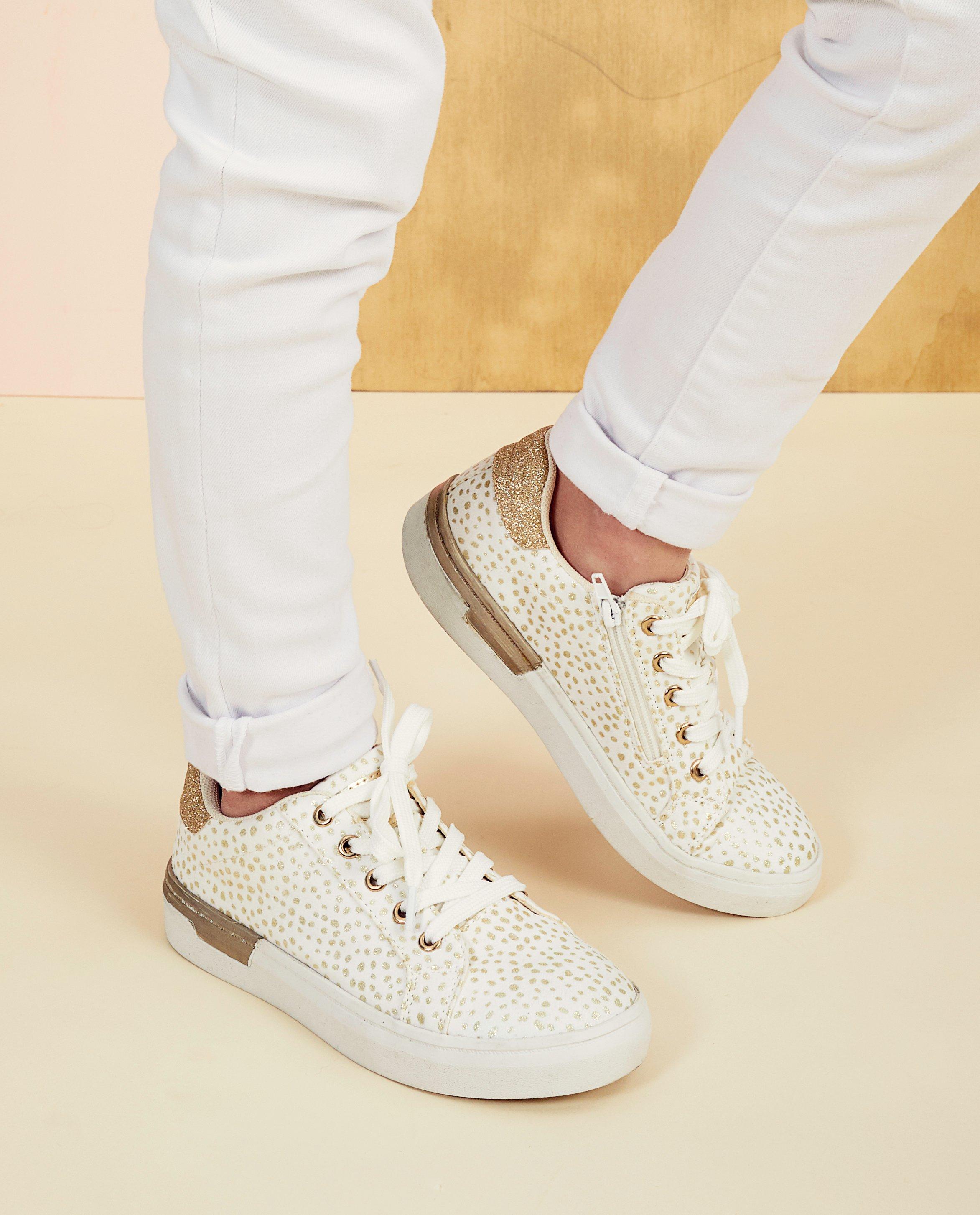 Sneakers met glitter Communie - Product Detail - wit - afbeelding nummer 1