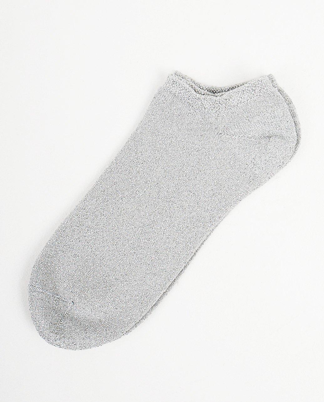Chaussettes, fil métallisé Pieces - imprimé intégral - Pieces