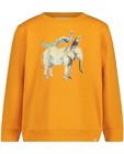 Sweats - Oranje sweater met print