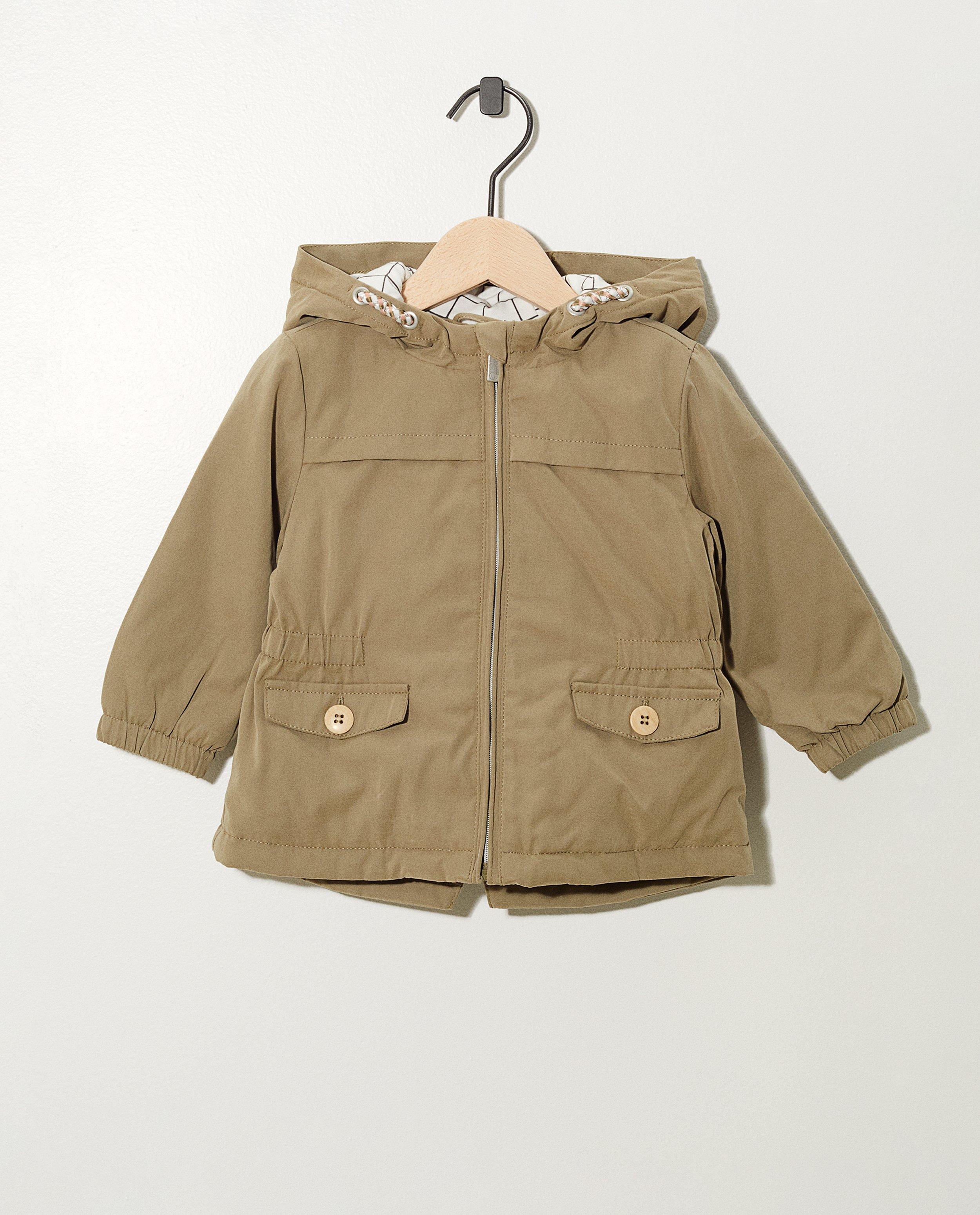 Groene parka - met kap - Cuddles and Smiles