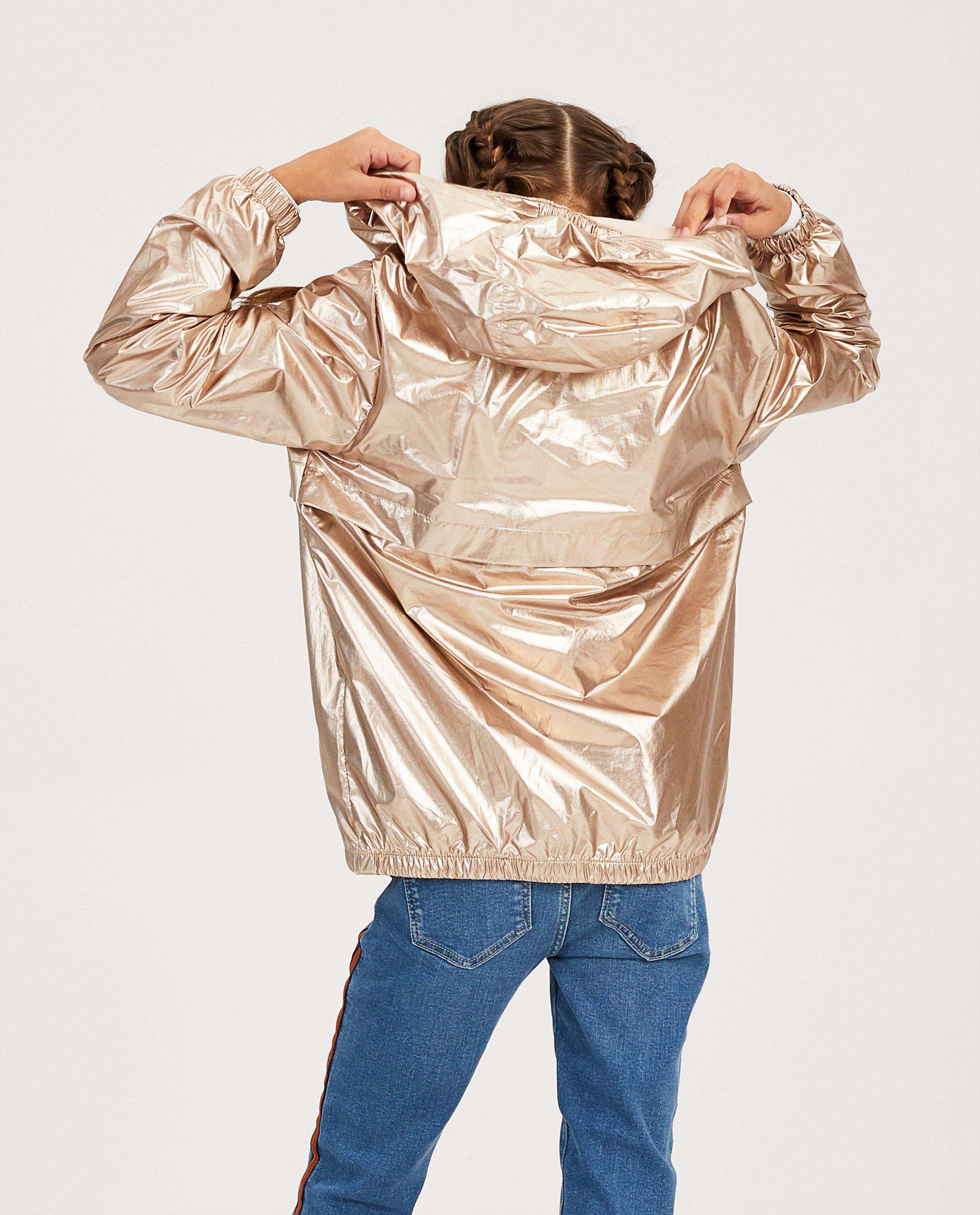 Poncho's en teddy's - Waterafstotende jas in rose gold