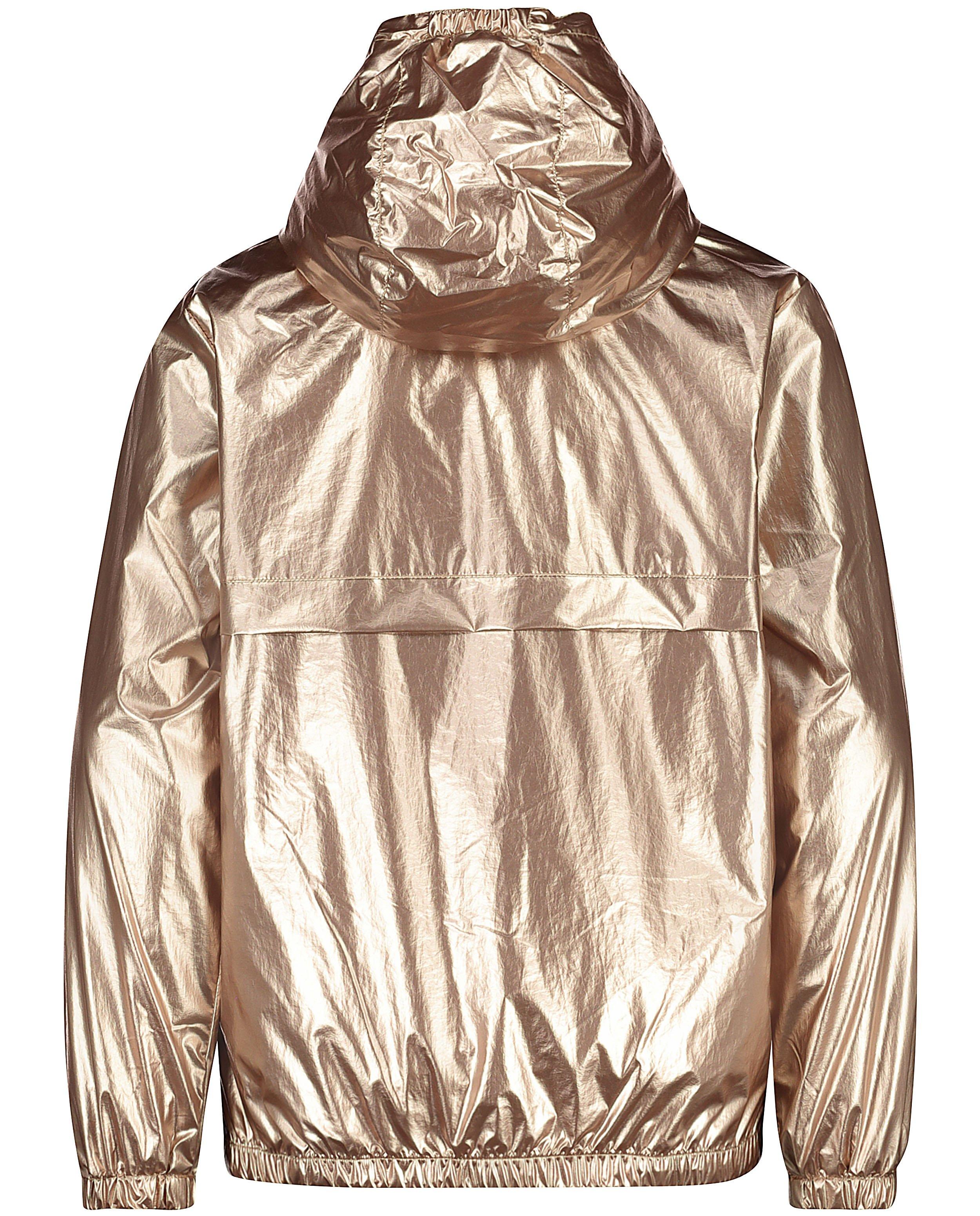 Poncho's en teddy's - Waterafstotende jas in rose gold