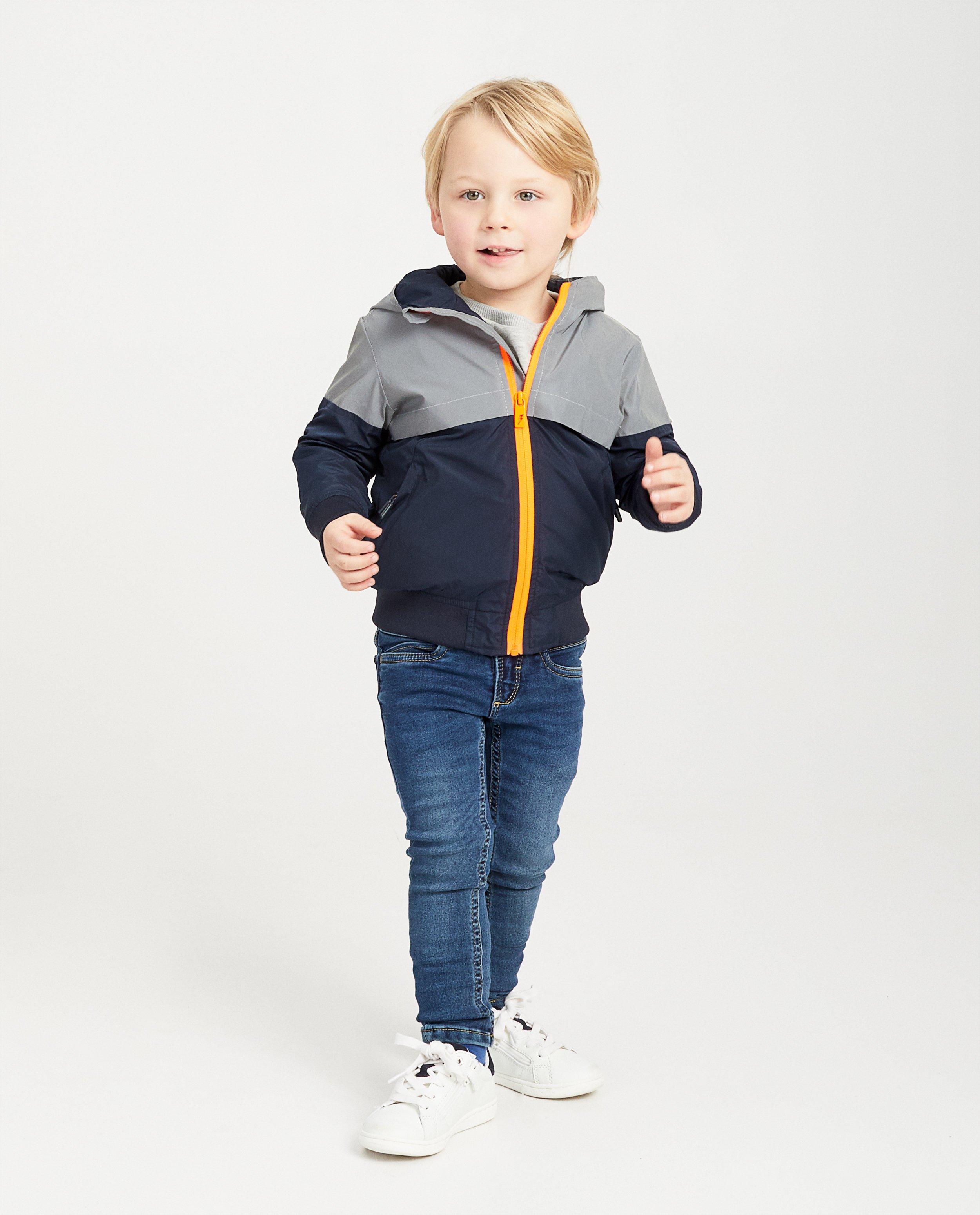 Blauwe reflecterende jas, 2-7 jaar - Product Detail - donkerblauw - afbeelding nummer 1