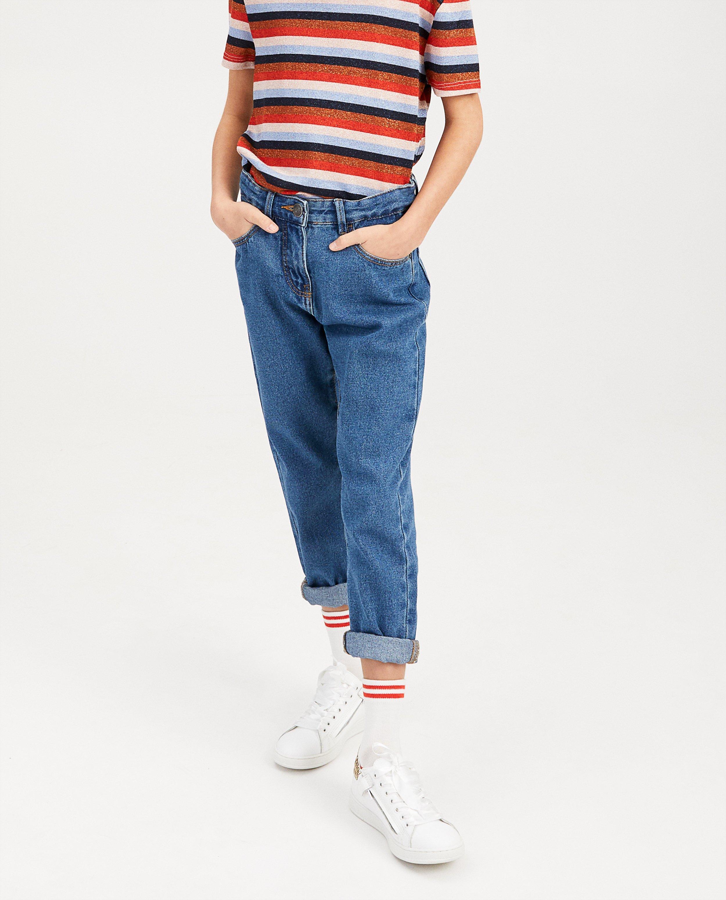 Jeans - Blauwe boyfriend-jeans OLIVIA