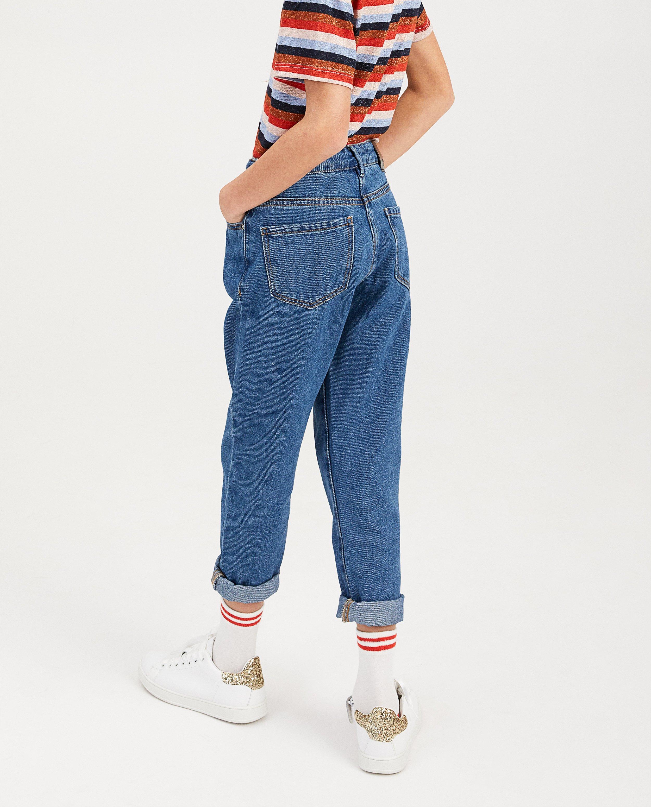 Jeans - Blauwe boyfriend-jeans OLIVIA