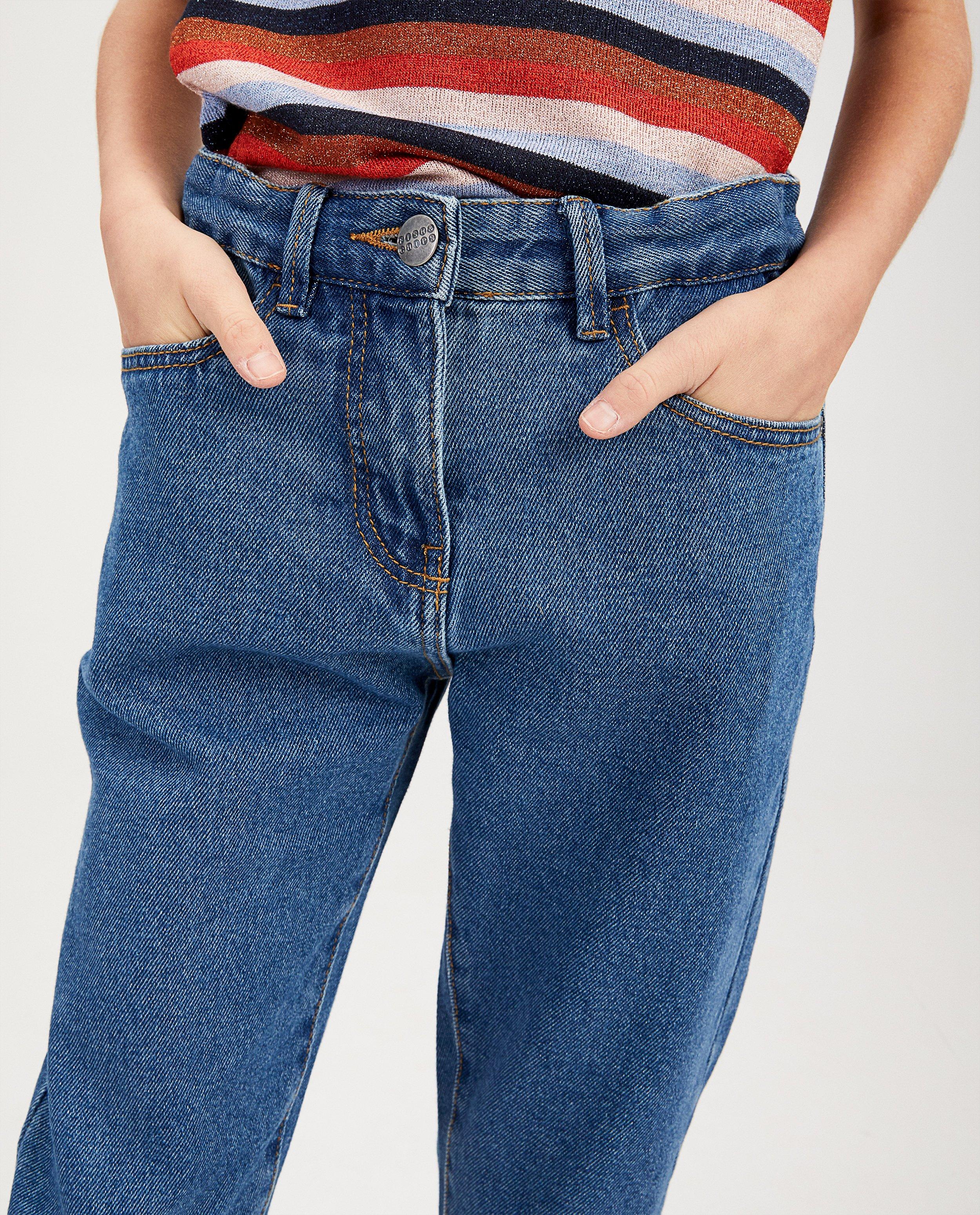 Jeans - Blauwe boyfriend-jeans OLIVIA