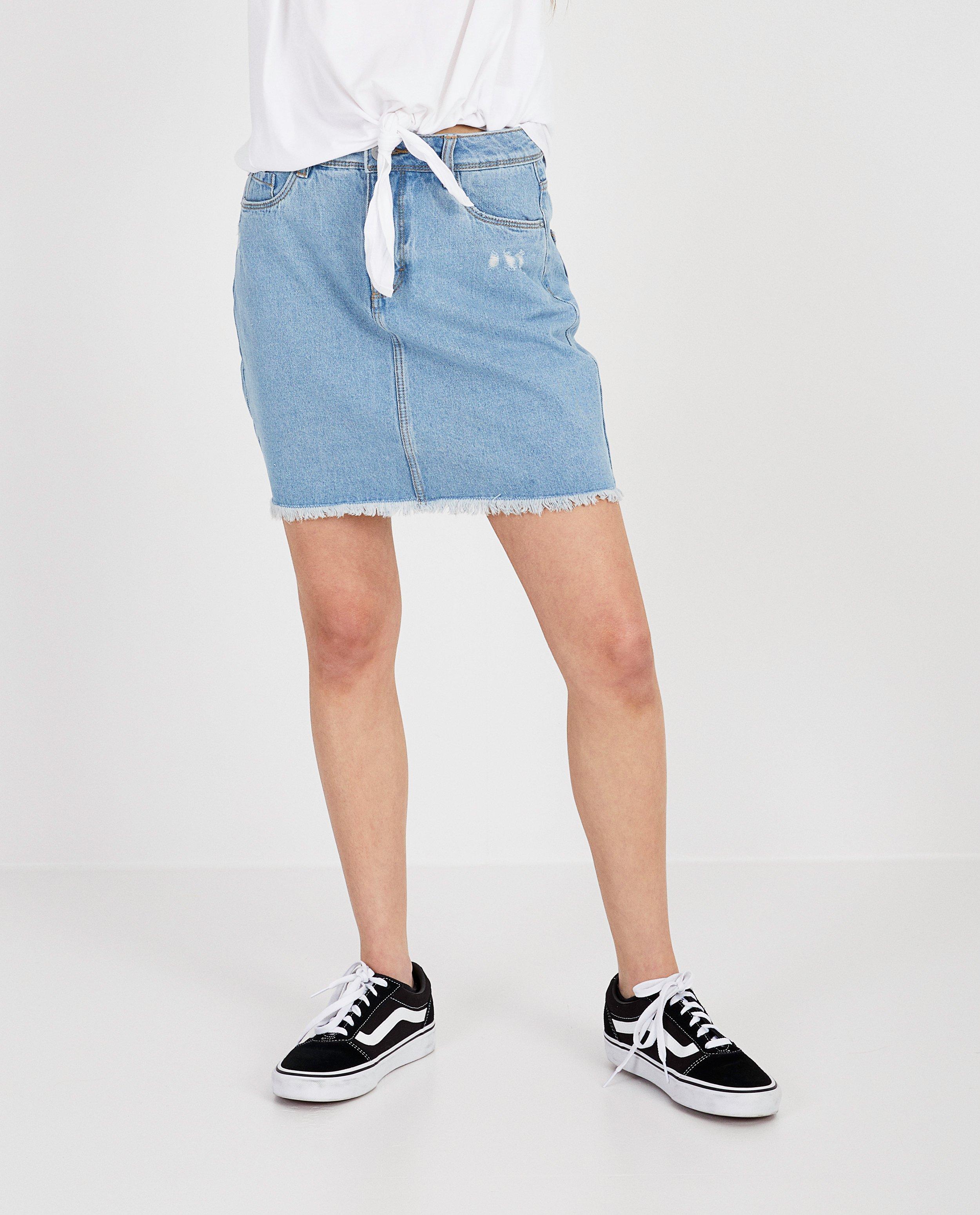 Jupe bleu clair outlet