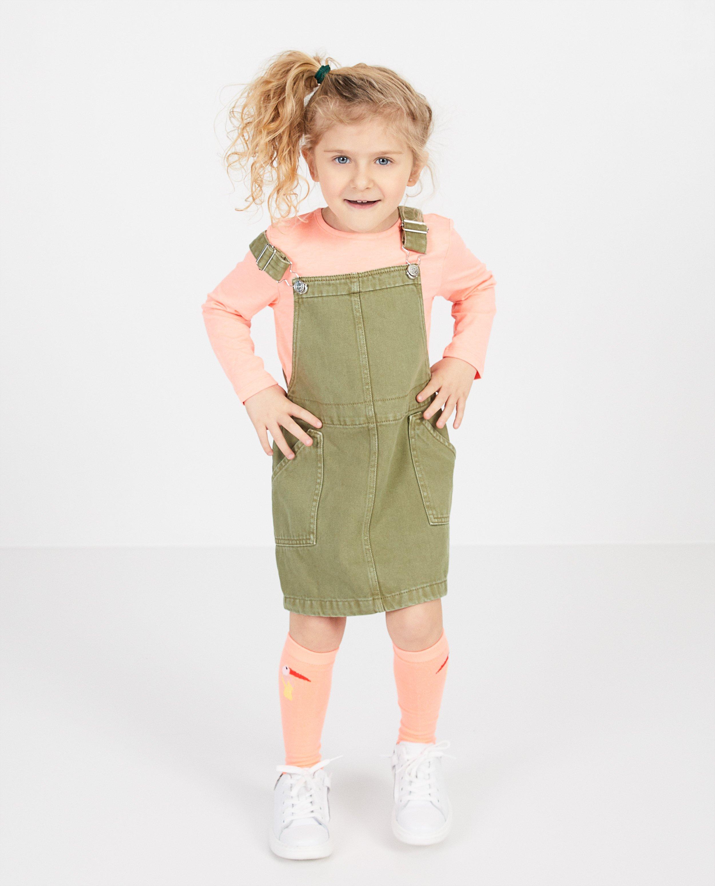 Groene salopettejurk - Product Detail - khaki - afbeelding nummer 2