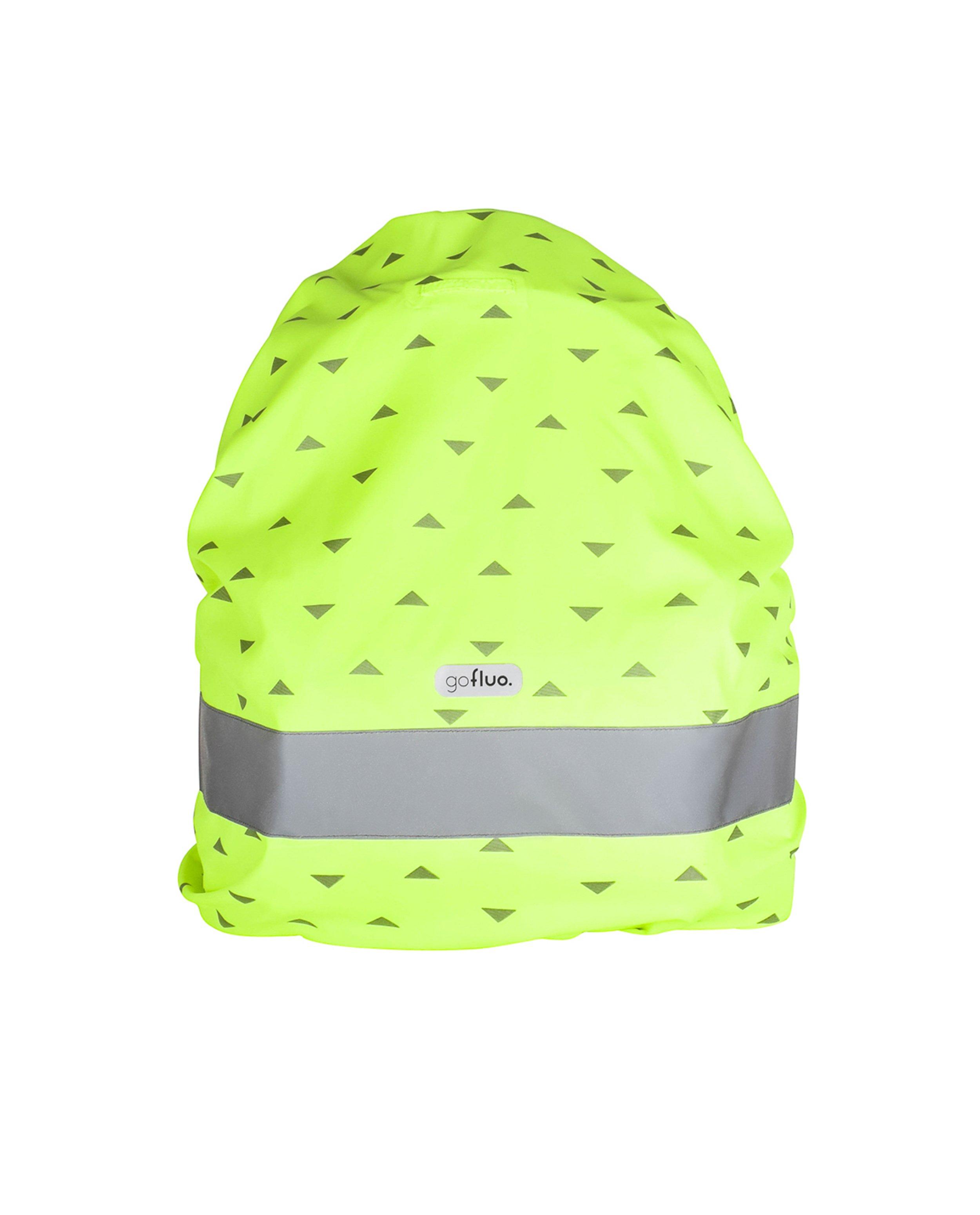 Housse jaune pour sac à dos Gofluo - imprimée, imperméable - GoFluo