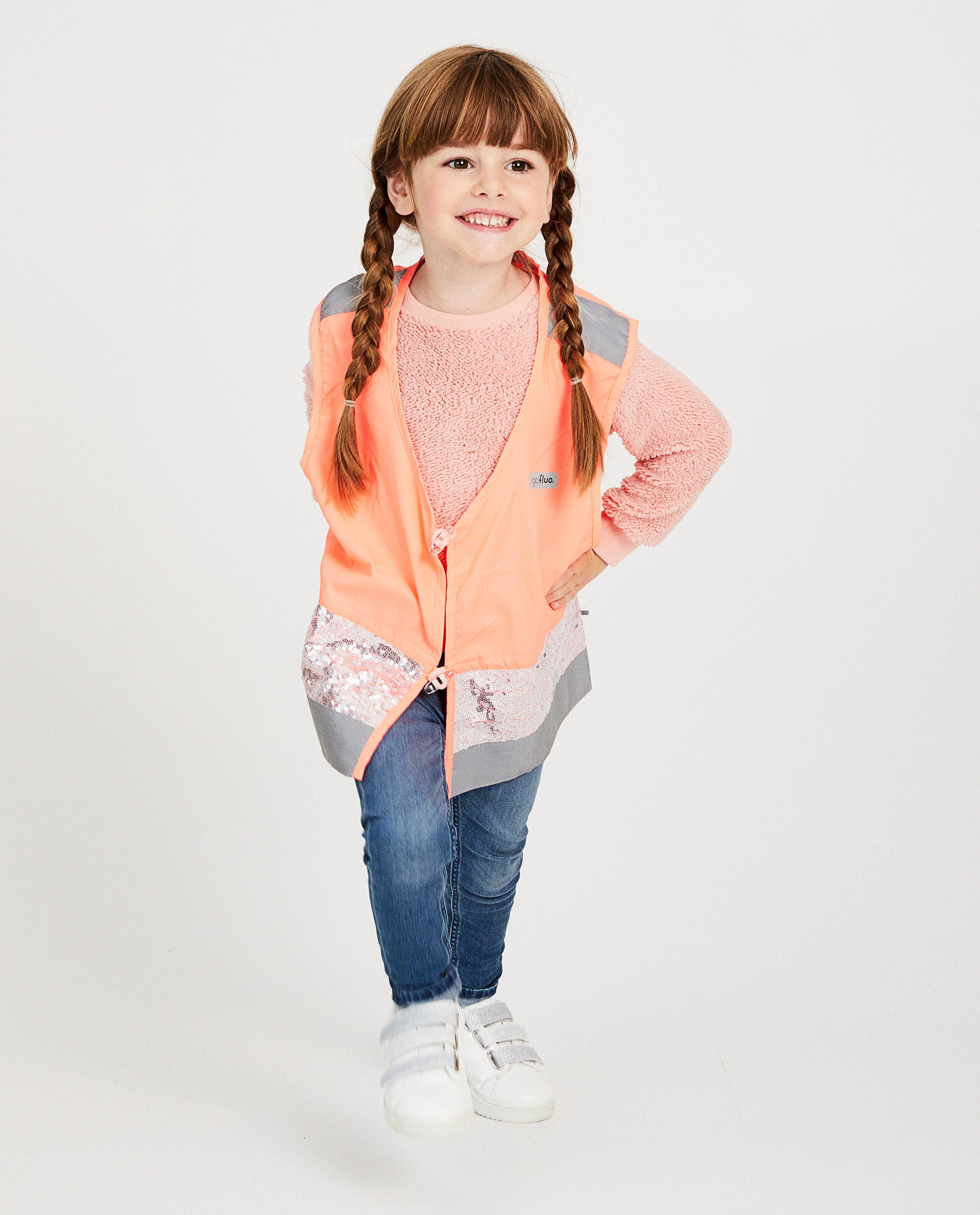 Veiligheidshesje Gofluo, 2-7 jaar - Product Detail - felroze - afbeelding nummer 1