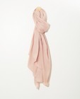 Roze sjaal Pieces - Metaaldraad - Pieces