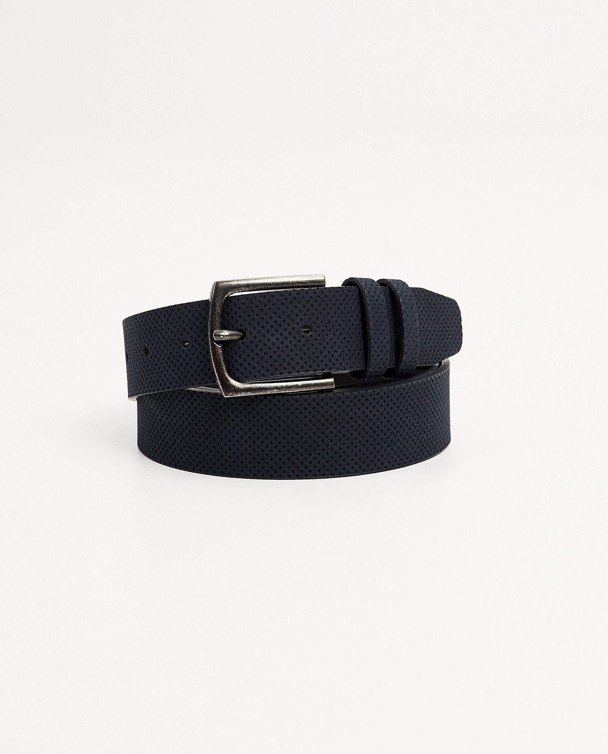 Blauwe riem - met stipjes - JBC