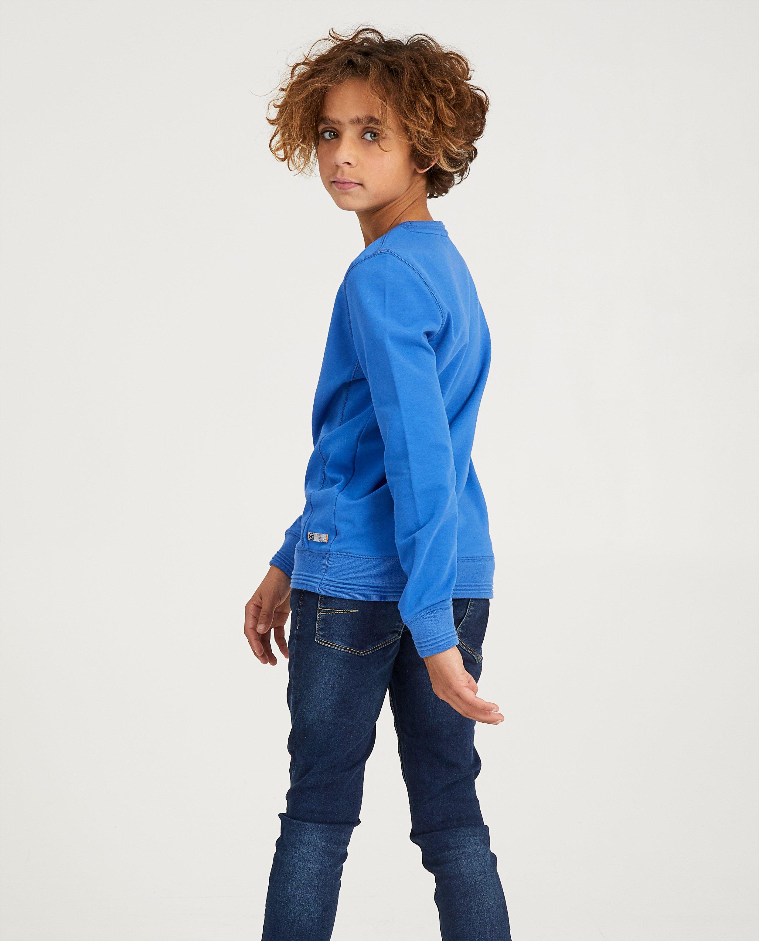 Sweaters - Blauwe sweater Nachtwacht