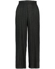 Pantalons - Pantalon plissé noir