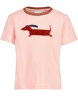 T-shirts - Roze shirt met print Hampton Bays