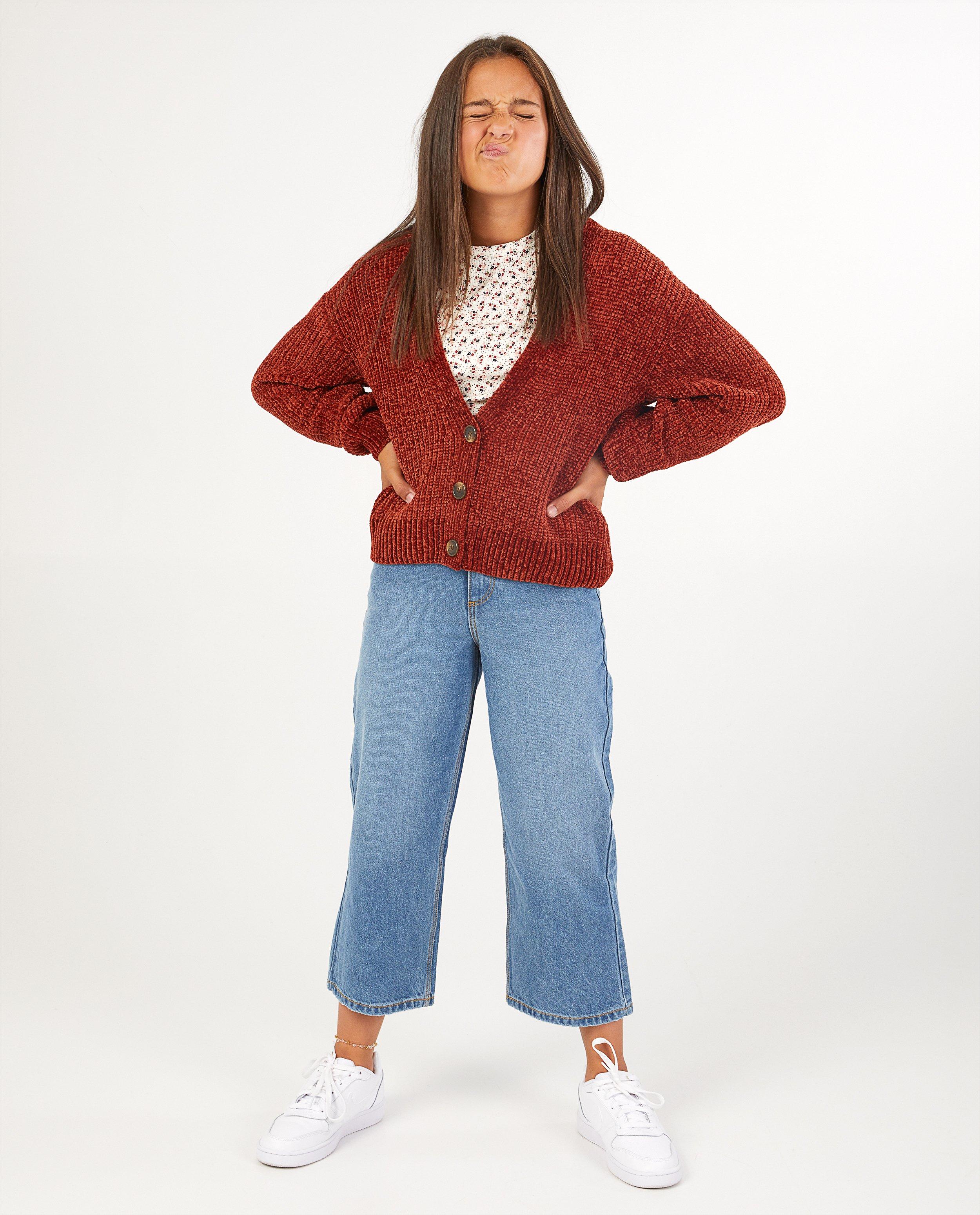 Jupe-culotte bleue en jeans Pilar - en denim - Groggy