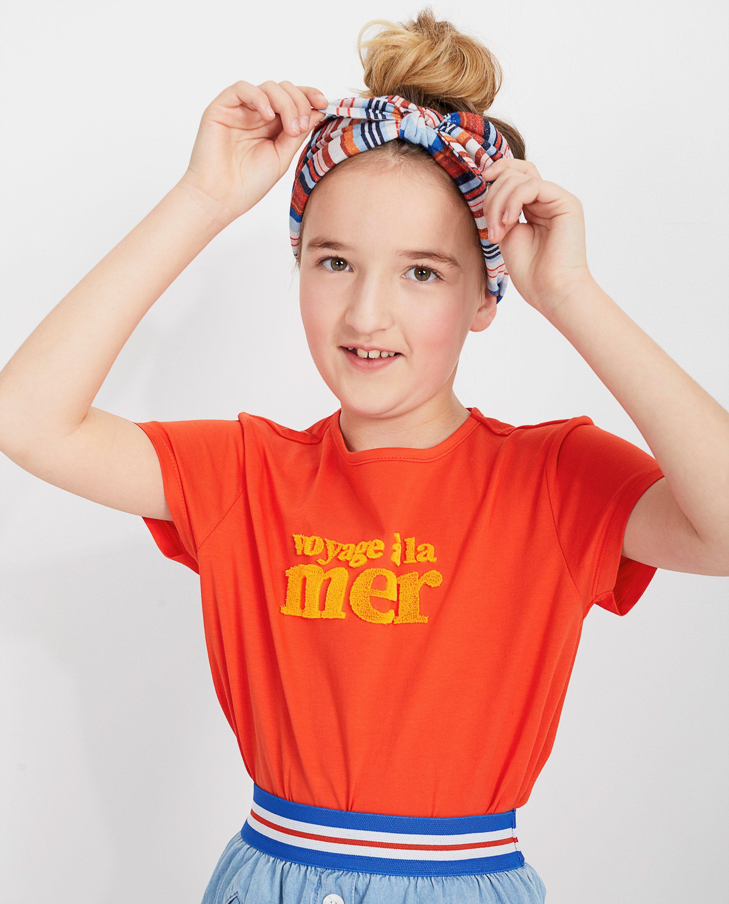 Rood T-shirt met opschrift - Product Detail - rood - afbeelding nummer 2