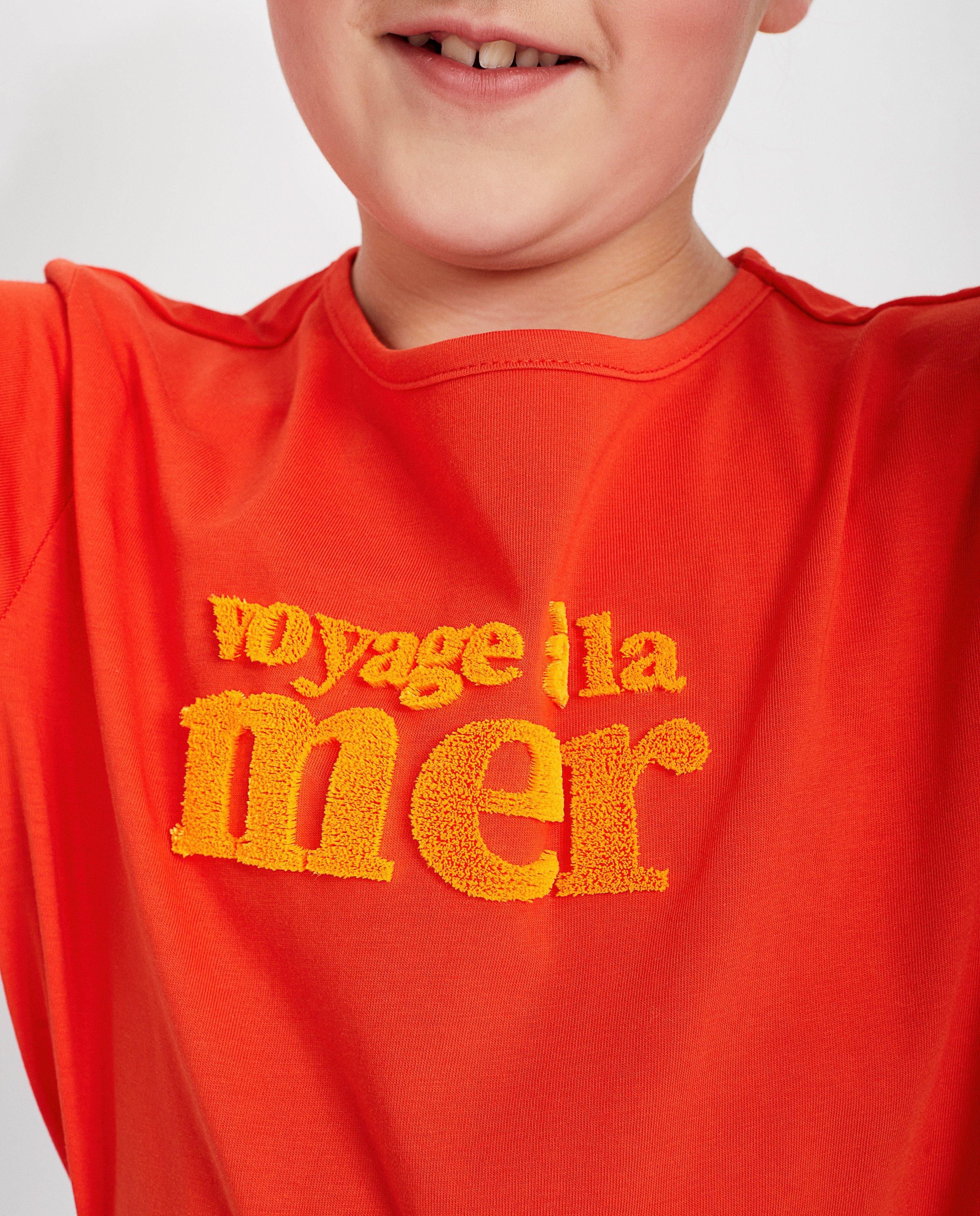 Rood T-shirt met opschrift - Product Detail - rood - afbeelding nummer 4