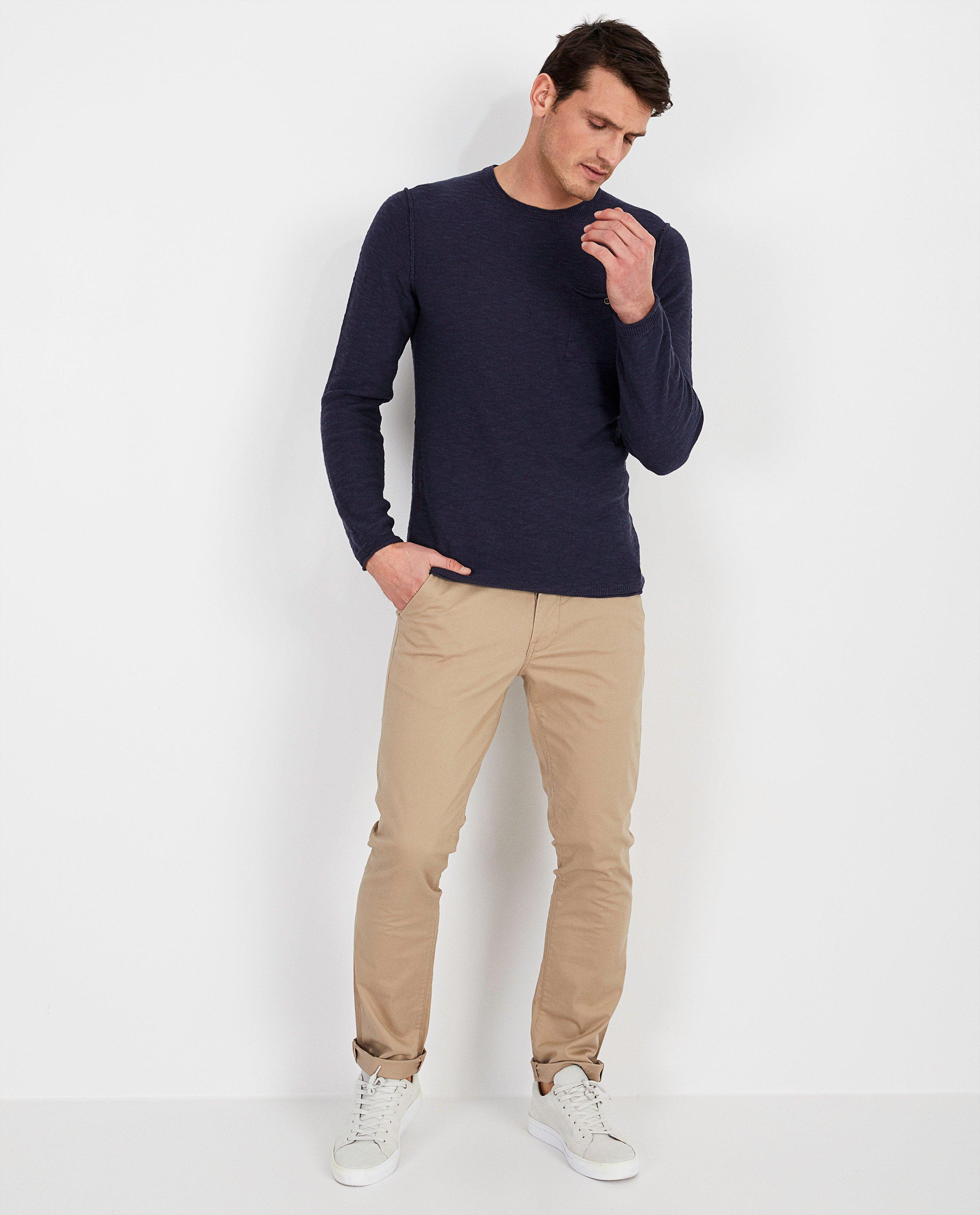 Beige broek - met zachte feel - JBC