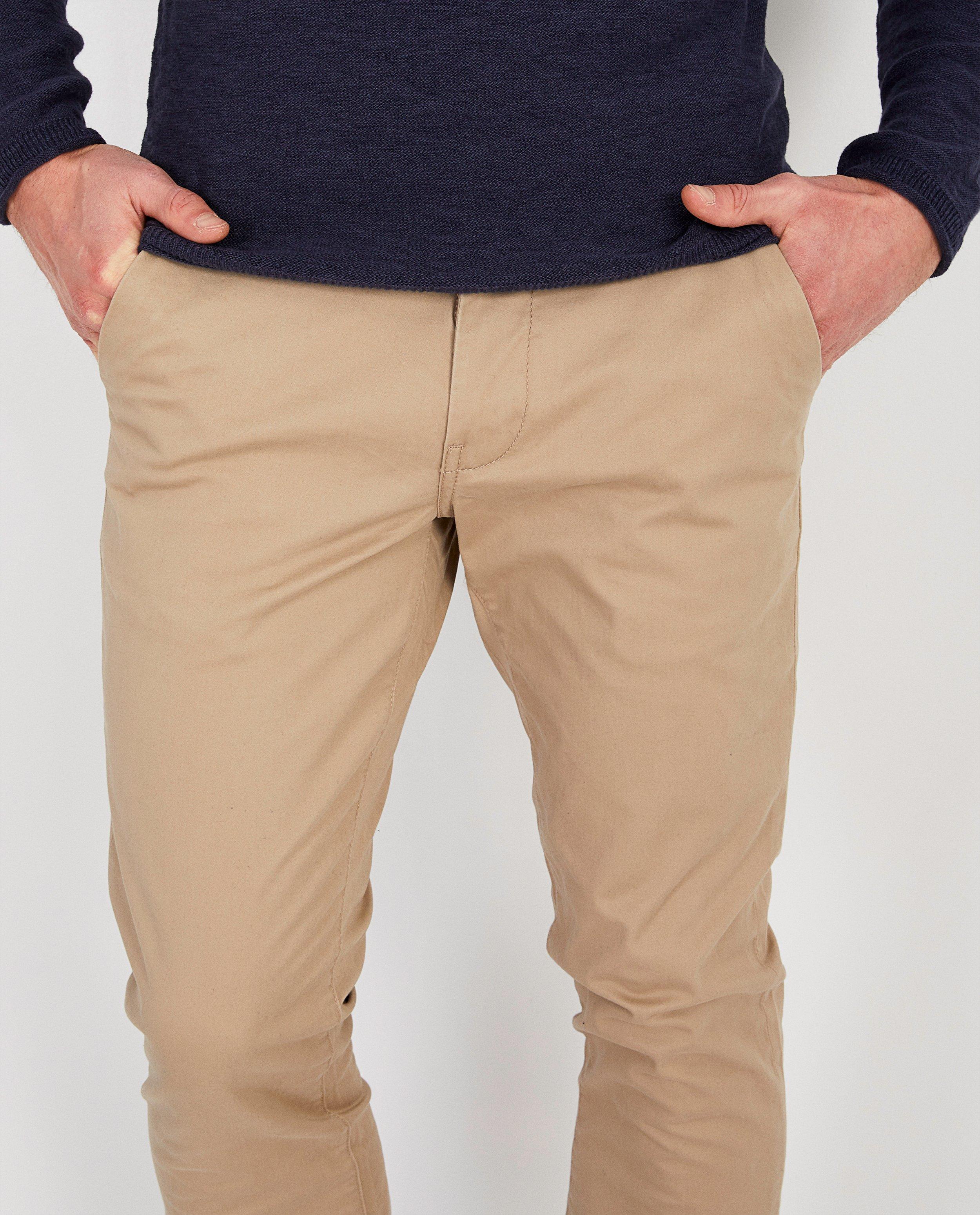 Broeken - Beige broek