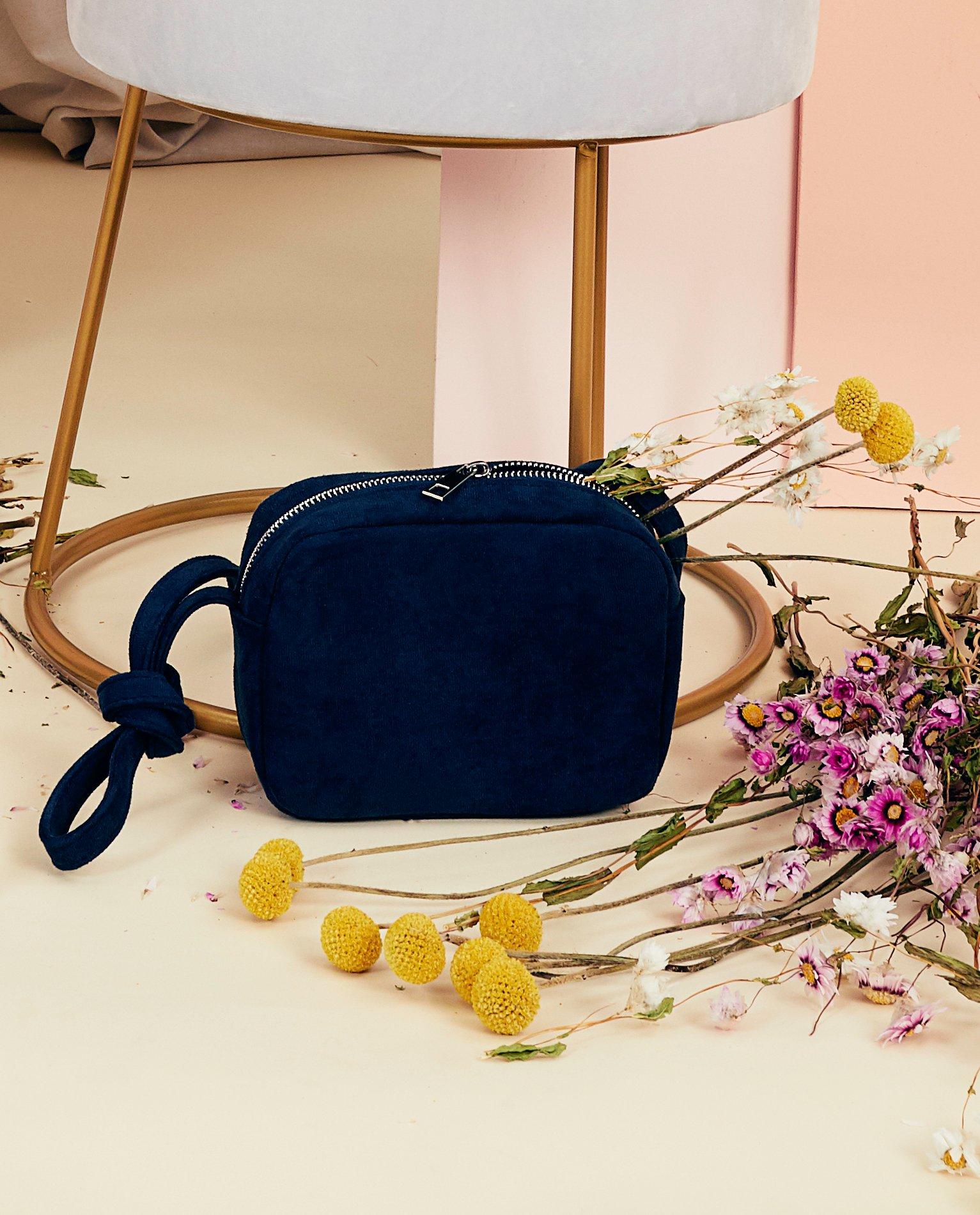 Sac à bandoulière bleue Communion - toucher doux - Milla Star