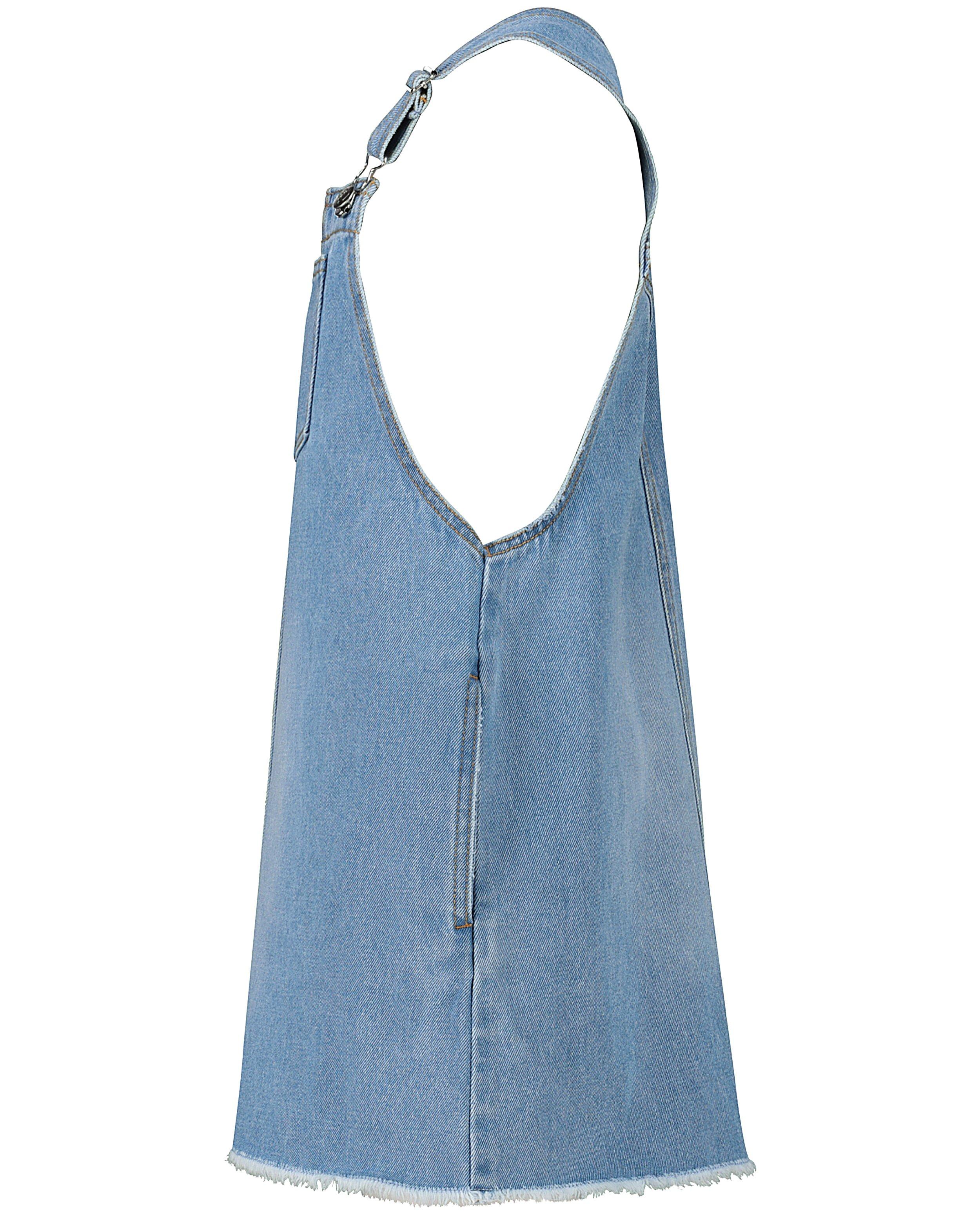 Robes - Robe-salopette bleue Campus 12